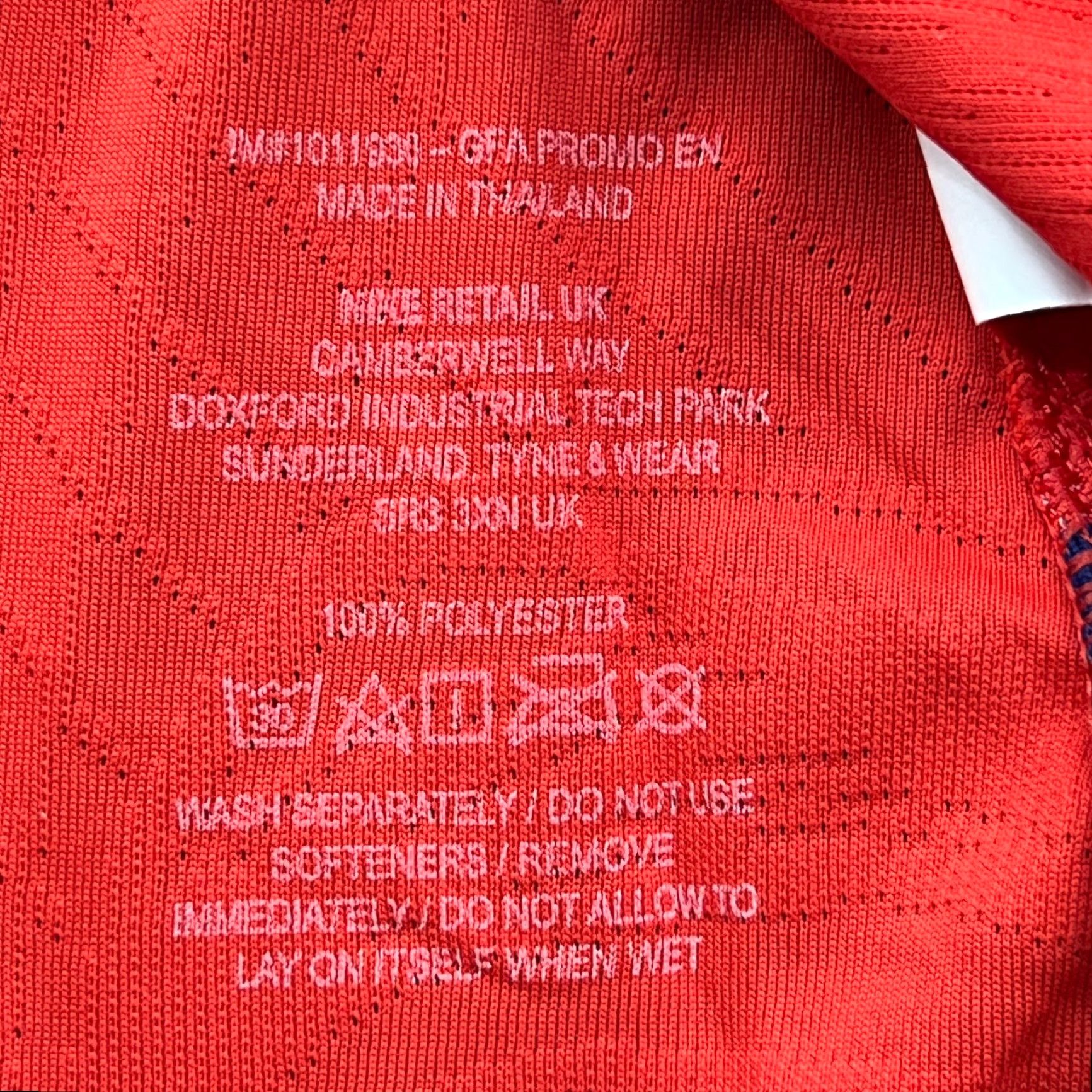 Nike Nike England 2022 2023 Away Player Issue Jersey Mens Medium Shirt GFA Orange Football Quick Dry Size US M / EU 48-50 / 2 - 7 Thumbnail