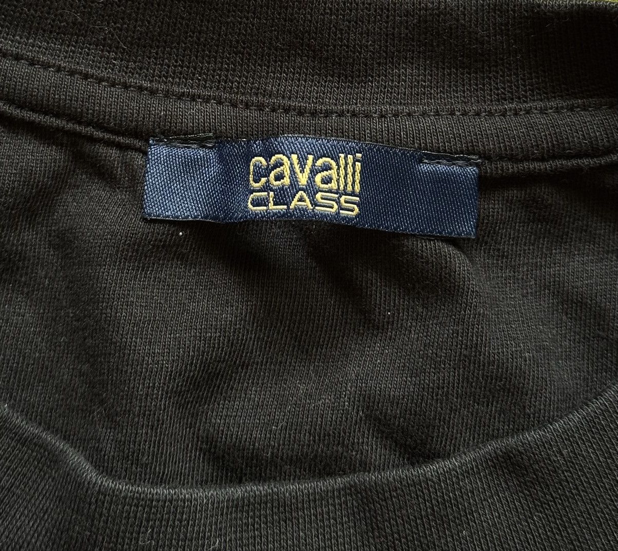 Roberto Cavalli Roberto Cavalli Class big logo t-shirt black Size US XL / EU 56 / 4 - 4 Thumbnail