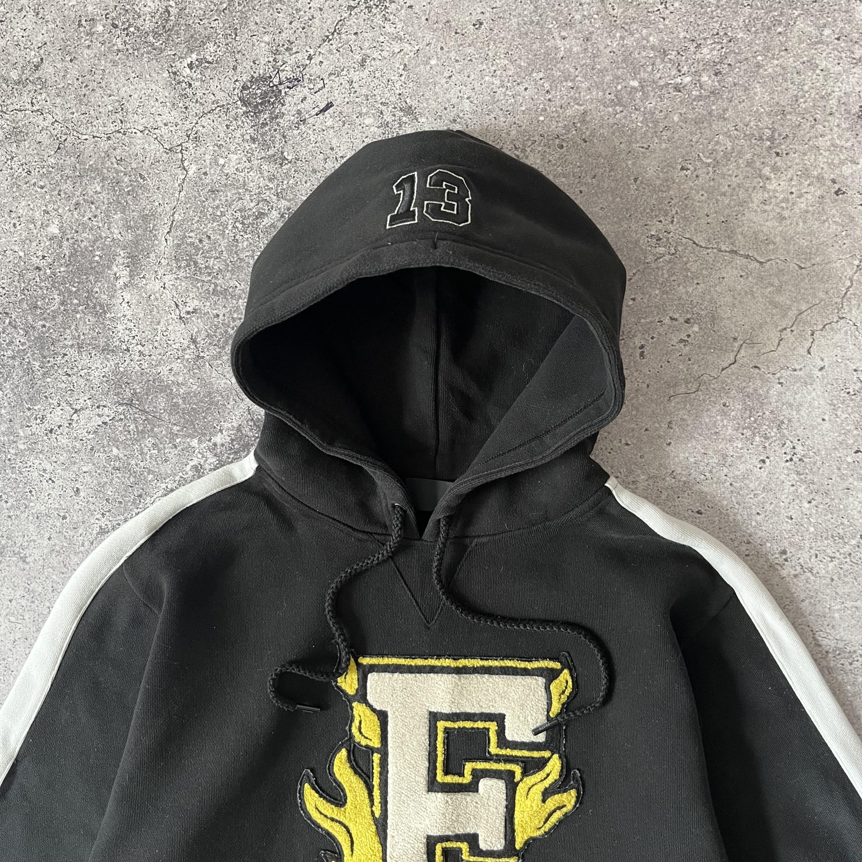 Fenty × Puma Puma x Rihanna Fenty Varsity Cropped Oversized Hoodie Size S / US 4 / IT 40 - 1 Thumbnail