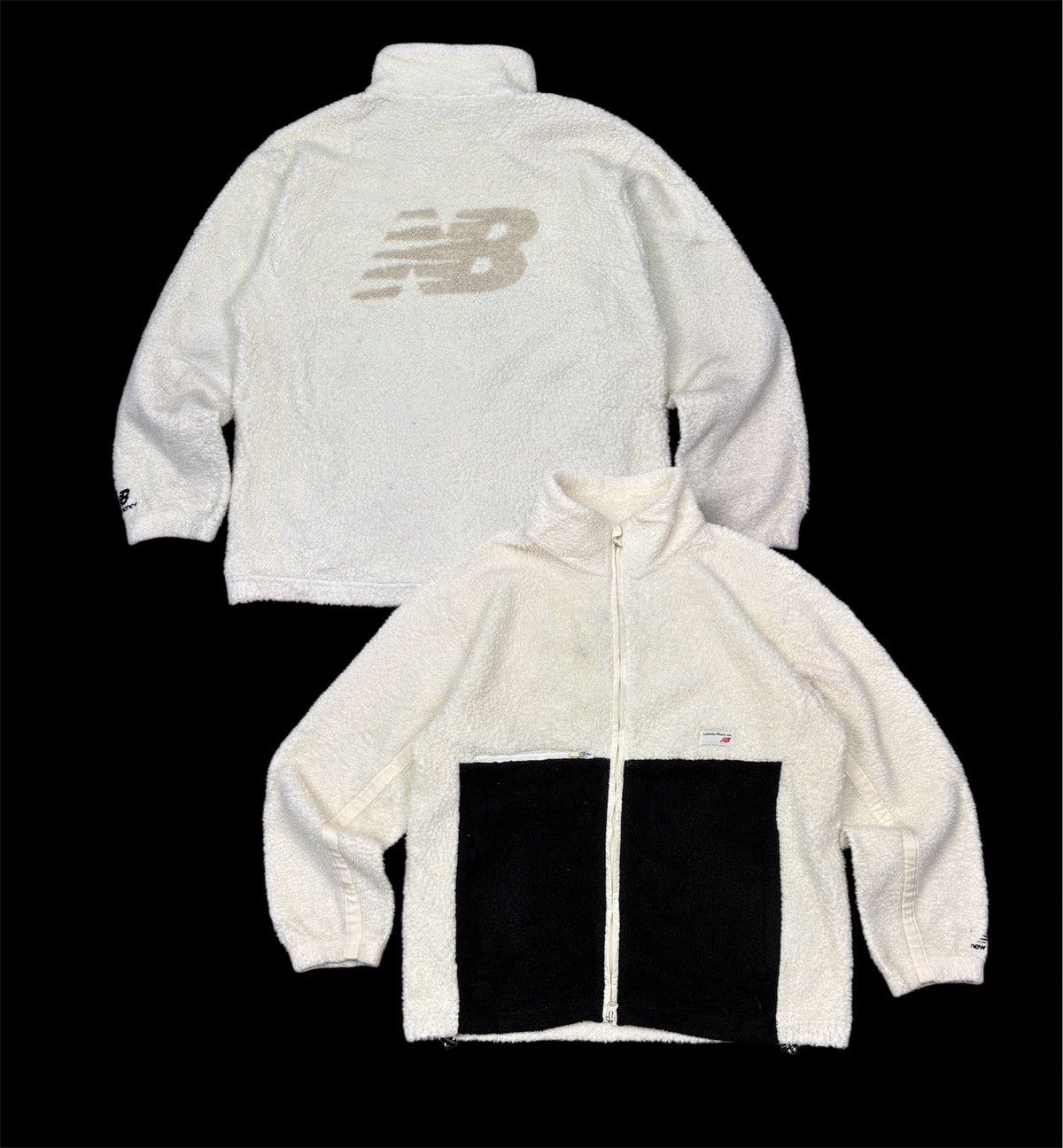 New Balance New Balance Deep Pile Fleece Jacket Size US M / EU 48-50 / 2 - 1 Thumbnail