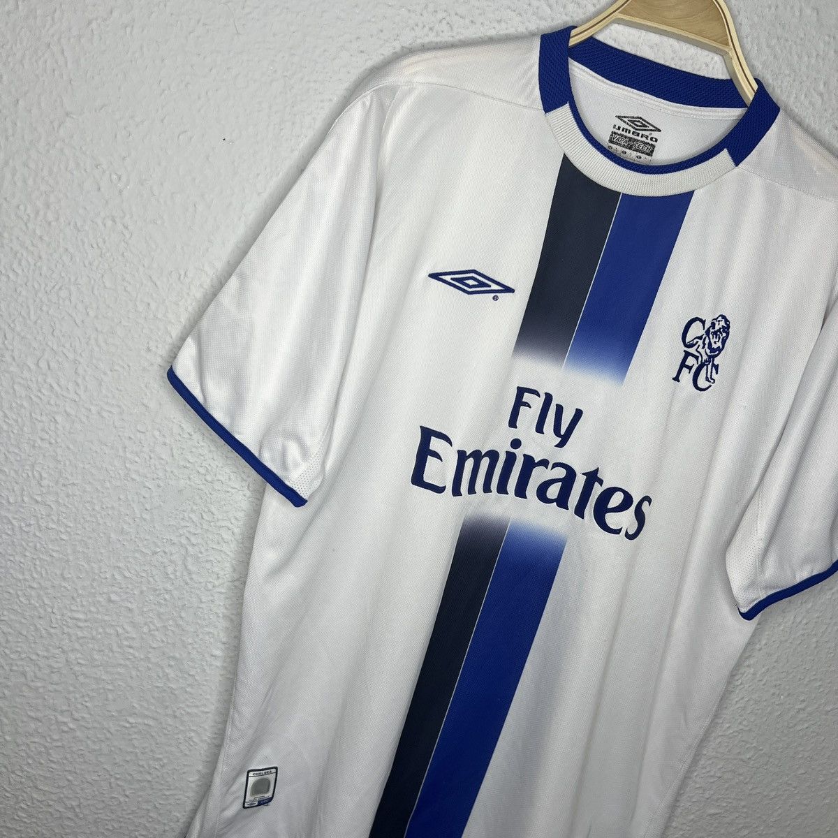 Umbro Rare ! Vintage FC Chelsea Umbro Football Shirt Jersey 00s Size US XL / EU 56 / 4 - 2 Thumbnail