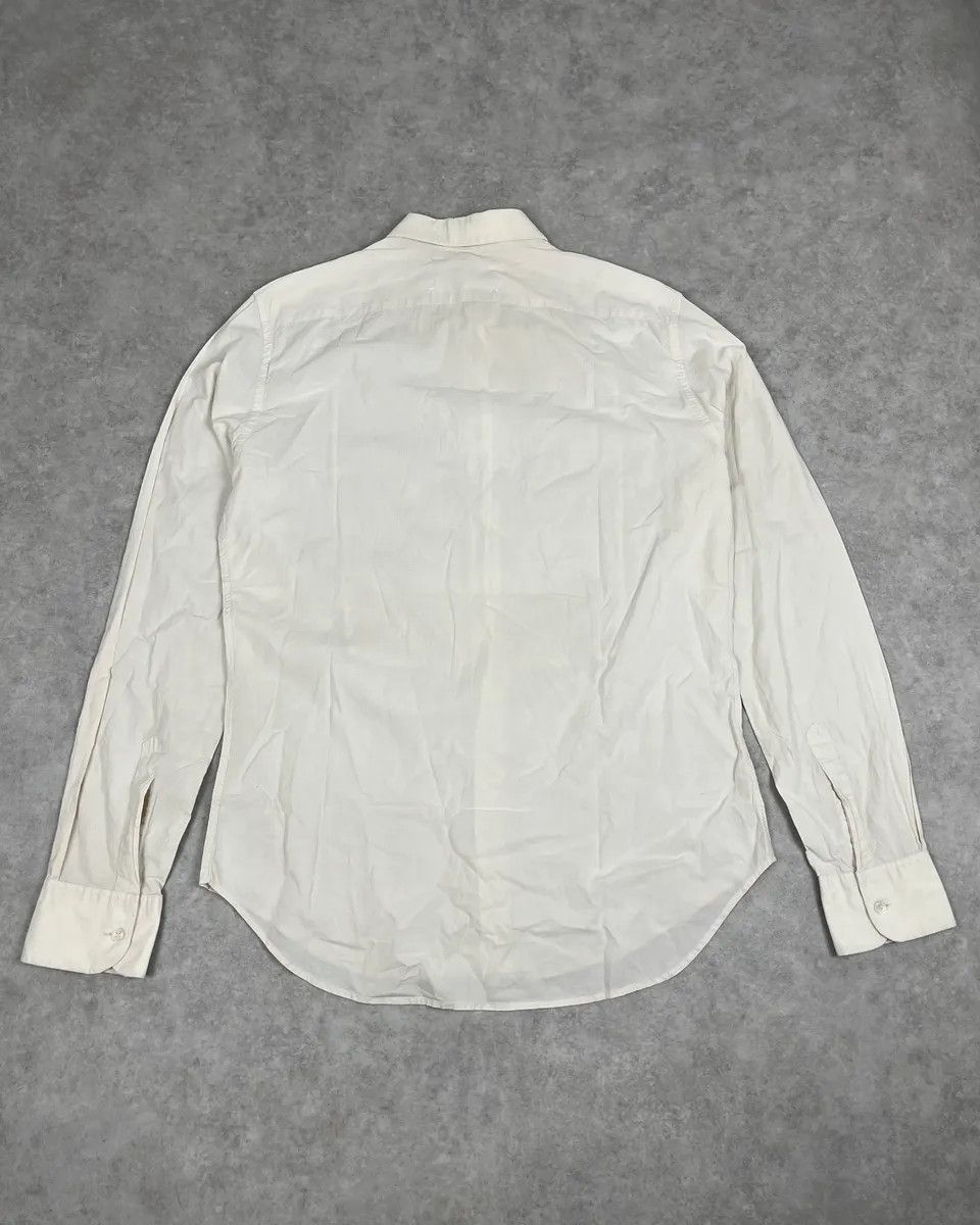 Maison Margiela Maison Martin Margiela White Premium Signature Shirt Size US S / EU 44-46 / 1 - 5 Thumbnail