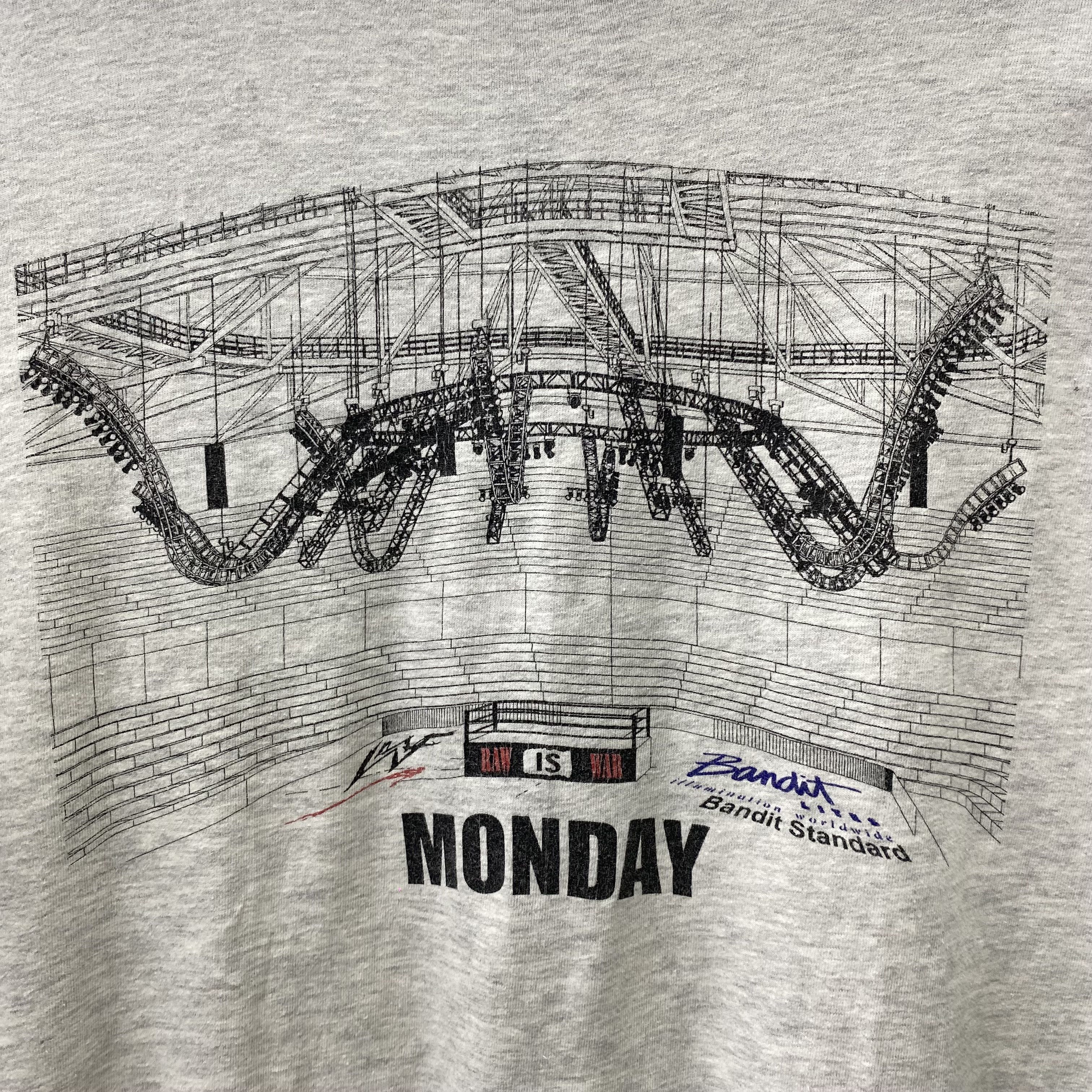 WWF WWF Raw and Smackdown Vintage Shirt Size US XL / EU 56 / 4 - 2 Thumbnail