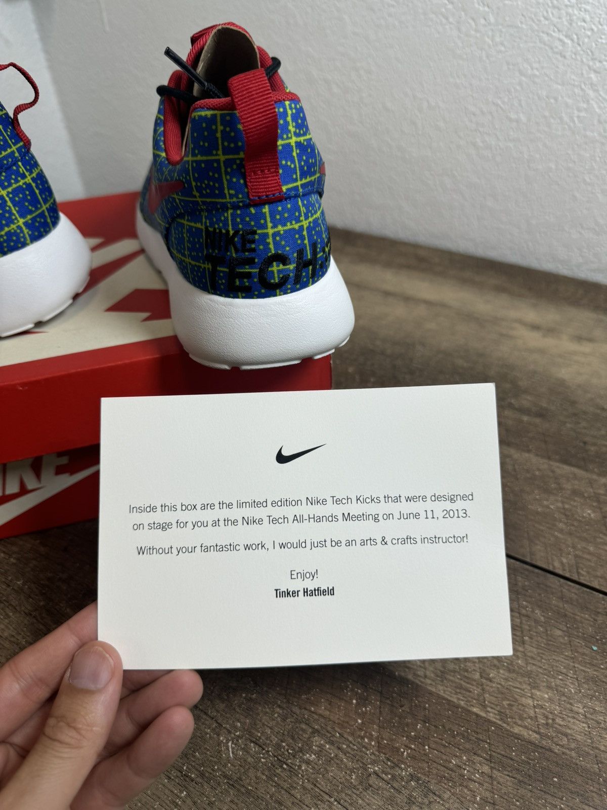 Nike Promo Sample Nike Roshe Run Tech Tinker Hatfield Size M 6.5 Size US 6.5 / EU 39-40 - 9 Thumbnail