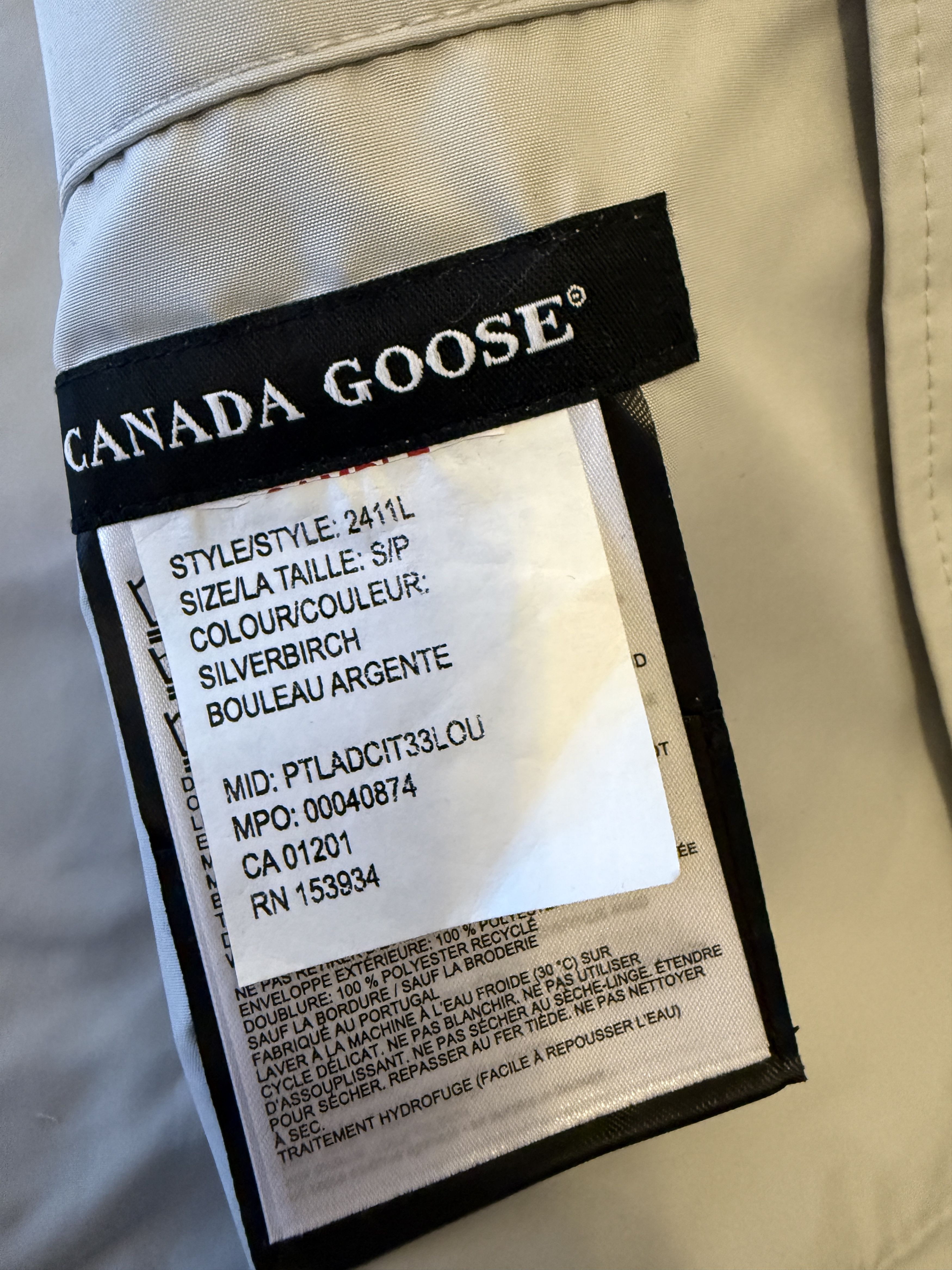 Canada Goose Canada Goose Elmira Jacket - Size Small - Silverbirch Size S / US 4 / IT 40 - 9 Thumbnail