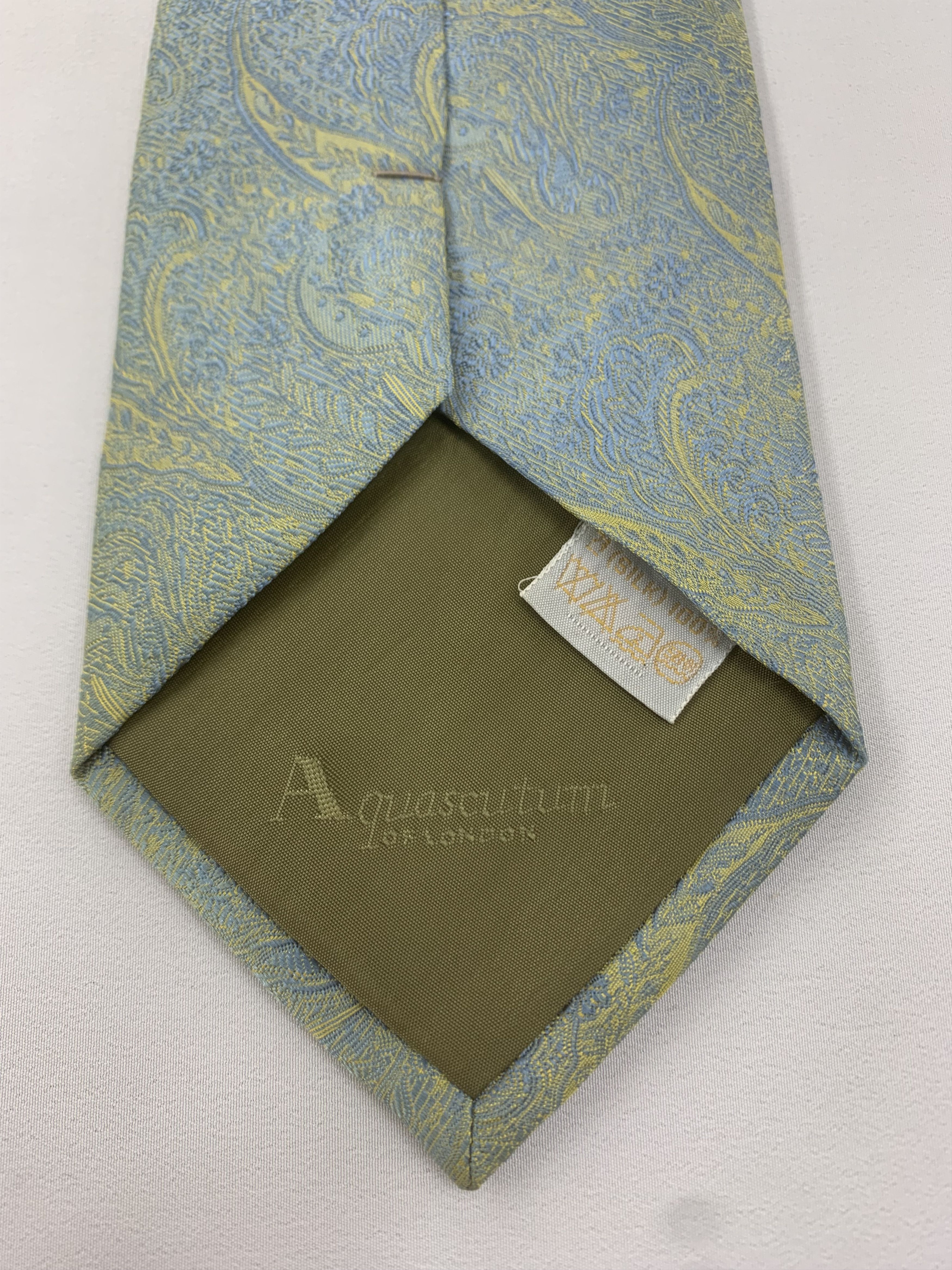 Aquascutum Aquascutum paisley silk tie NT1001 Size ONE SIZE - 3 Thumbnail