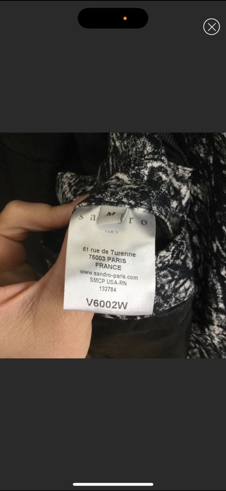 Sandro Sandro Thrasher Moto Jacket Graphic Medium Size US M / EU 48-50 / 2 - 7 Thumbnail