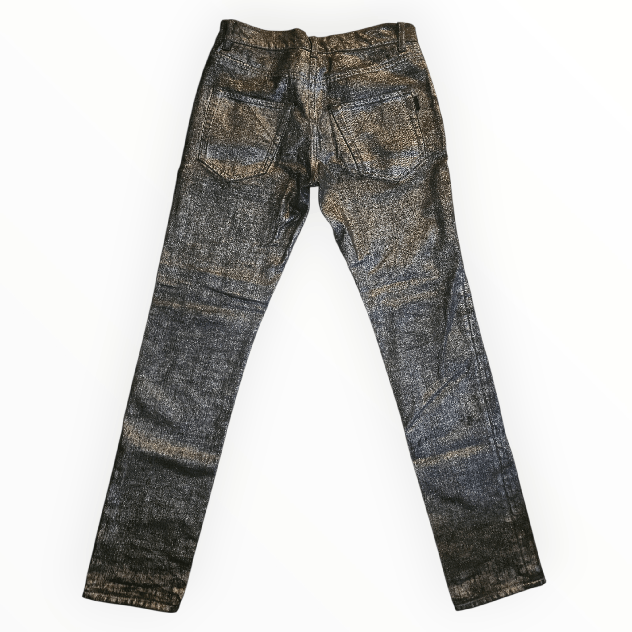 パンツ YSL zebra print ss14 hedi slimane jeans SAINT LAURENT SLP - Hedi Slimane - S/S 14 - D02 Zebra-Print Denim
