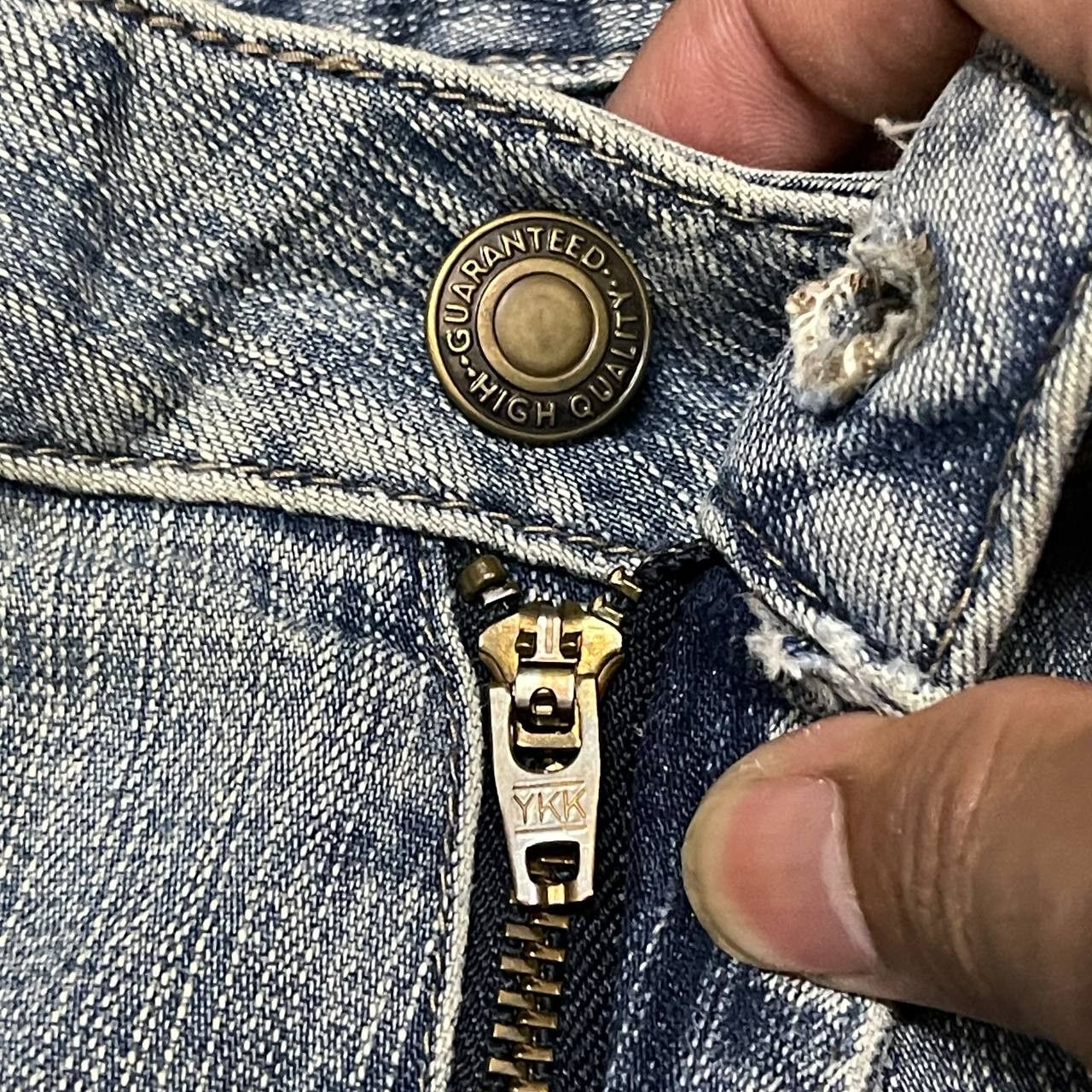 If Six Was Nine Vintage Japanese Brand Denim Size US 30 / EU 46 - 8 Thumbnail