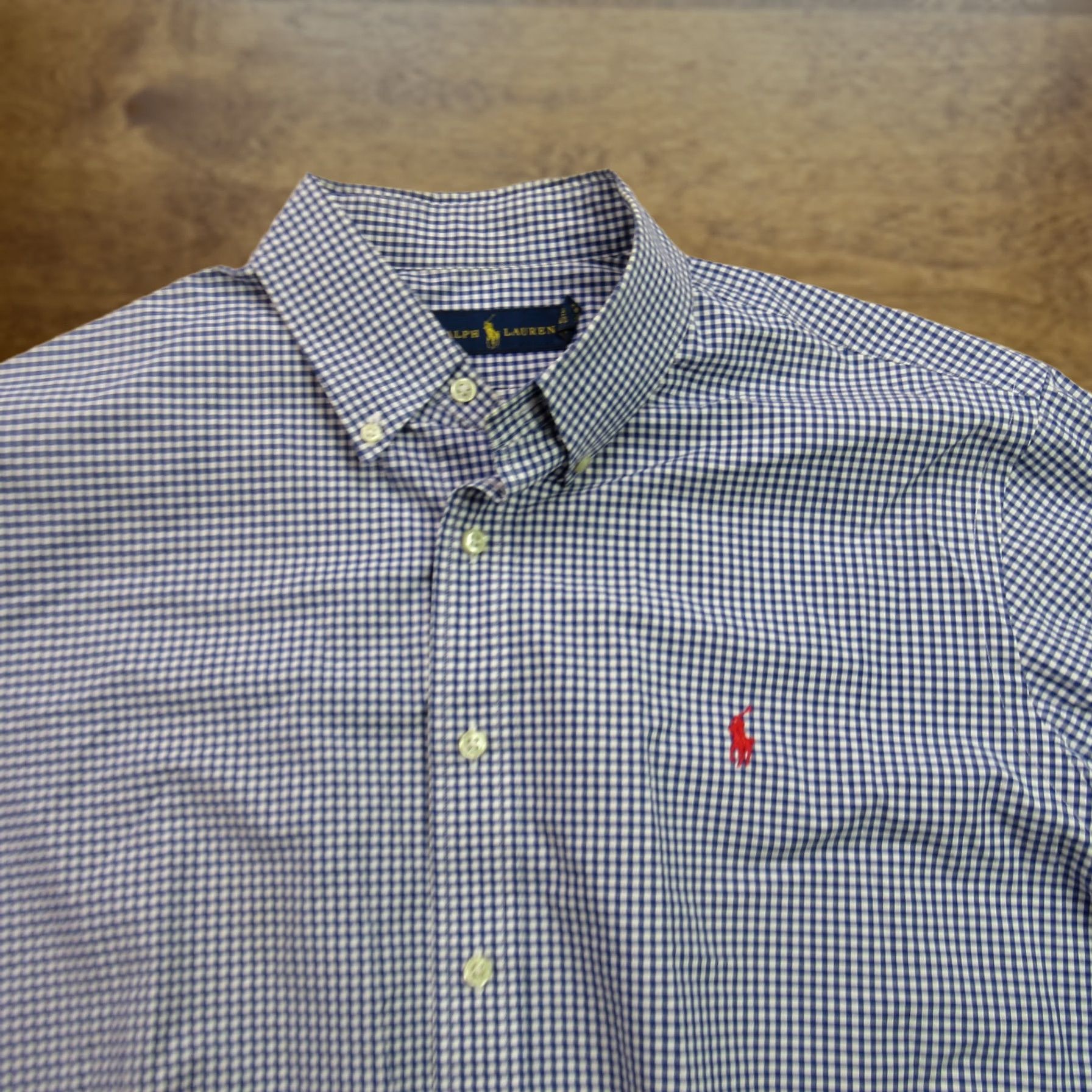 Ralph Lauren Ralph Lauren Shirt Mens XL Long Sleeve Casual Button Front Checks Blue Size US XL / EU 56 / 4 - 1 Thumbnail