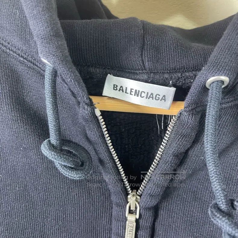 Balenciaga Balenciaga I love electronic music zipper hooded sweatshir Size US M / EU 48-50 / 2 - 3 Thumbnail