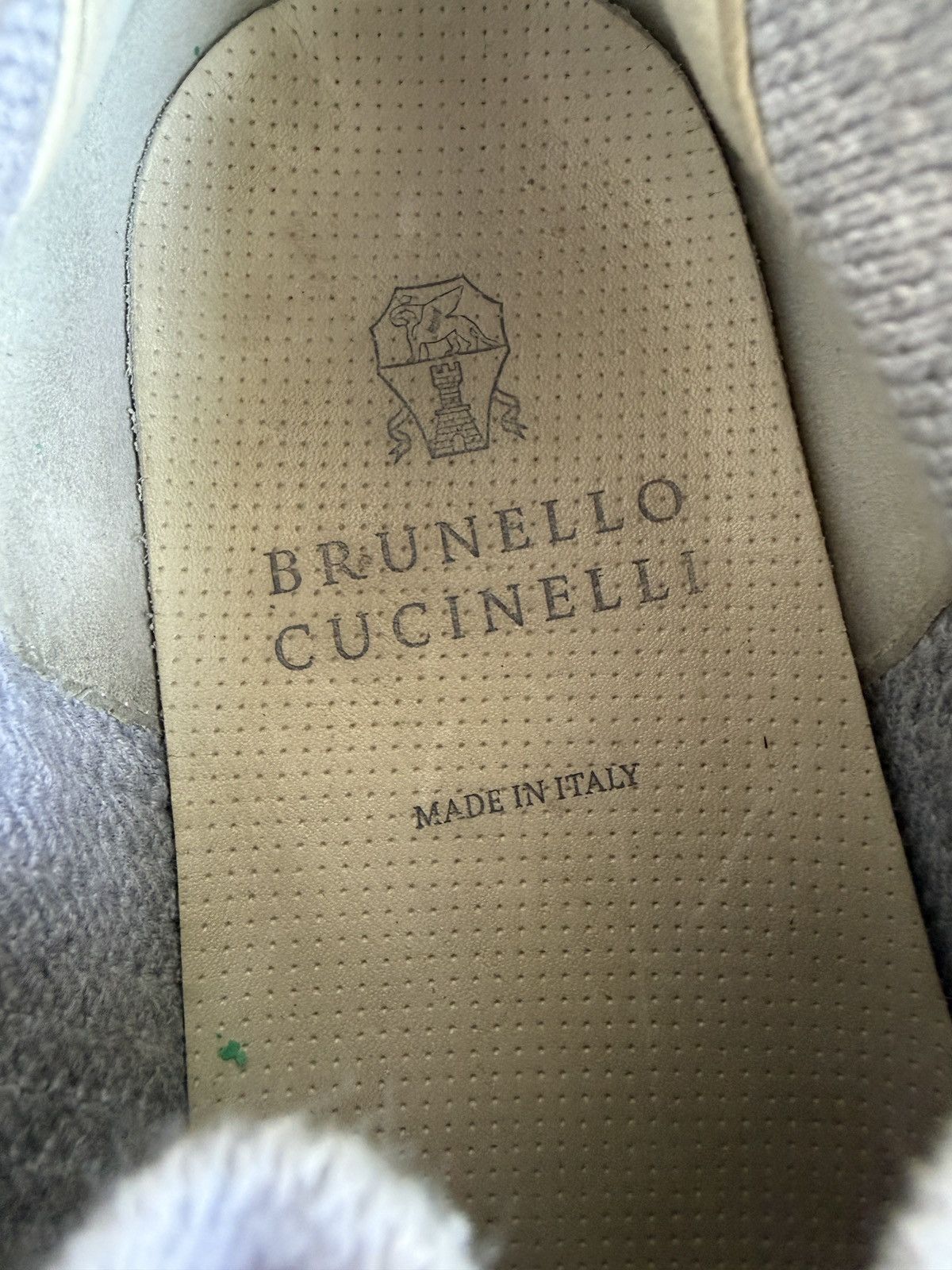 Brunello Cucinelli Cotton knit Sneaker Size US 12 / EU 45 - 8 Thumbnail