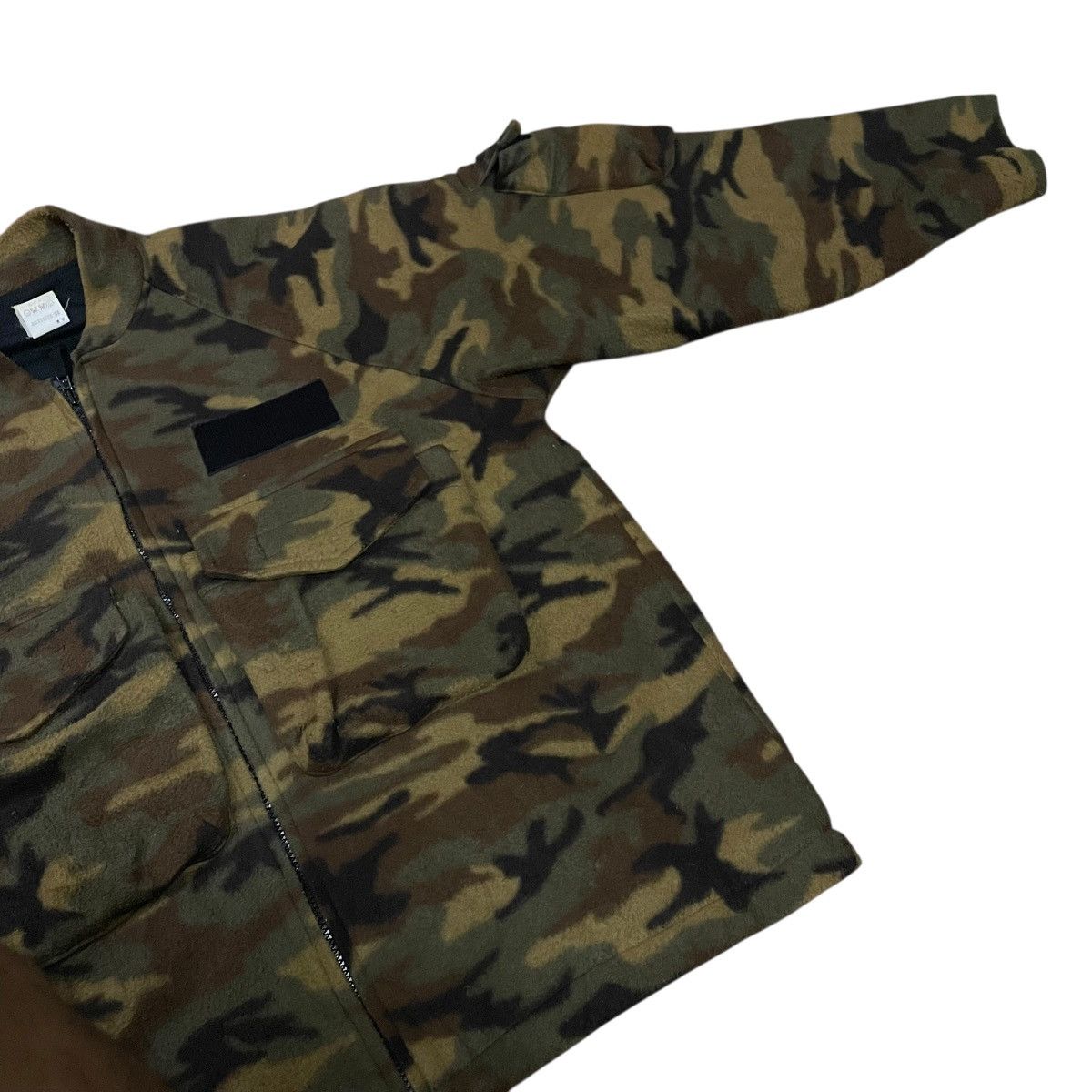 Nepenthes NEPHENTHES CAMO ARMY FULL ZIP FLEECE JACKET Size US M / EU 48-50 / 2 - 6 Thumbnail