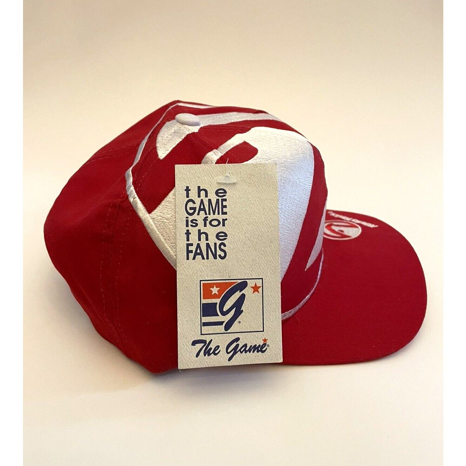NBA × The Game NEW Atlanta Hawks 90s BIG LOGO snapback cap hat vintage NWT Size ONE SIZE - 4 Thumbnail