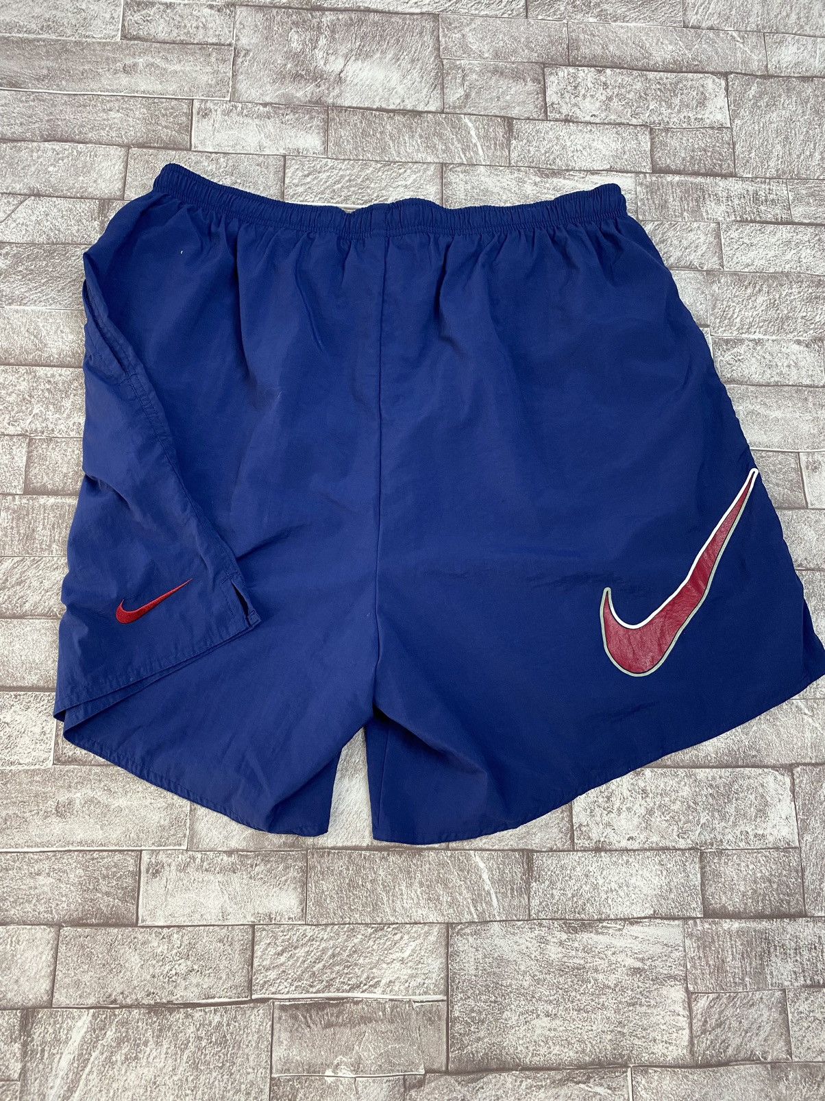 Japanese Brand × Nike Hype Nylon Nike Shorts Y2k style XXL Size US 38 / EU 54 - 10 Thumbnail