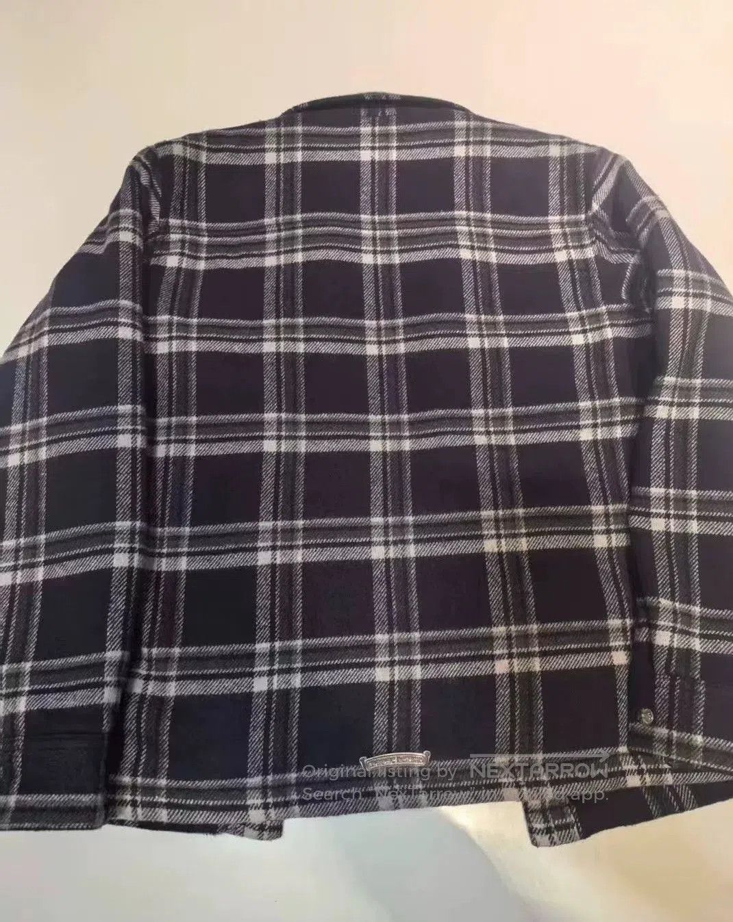 Chrome Hearts Chrome Hearts Dark Blue Plaid Cotton Jacket. Size US S / EU 44-46 / 1 - 2 Thumbnail