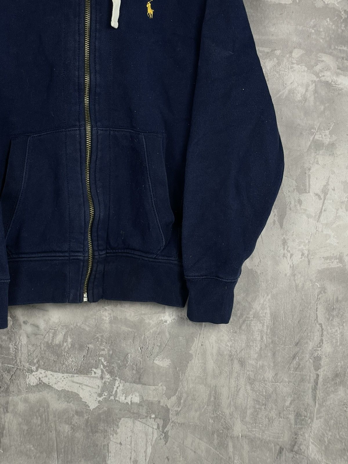 Polo Ralph Lauren × Ralph Lauren × Vintage Vintage Ralph Lauren Polo Zip Hoodie Blue Size:S Size US S / EU 44-46 / 1 - 6 Thumbnail