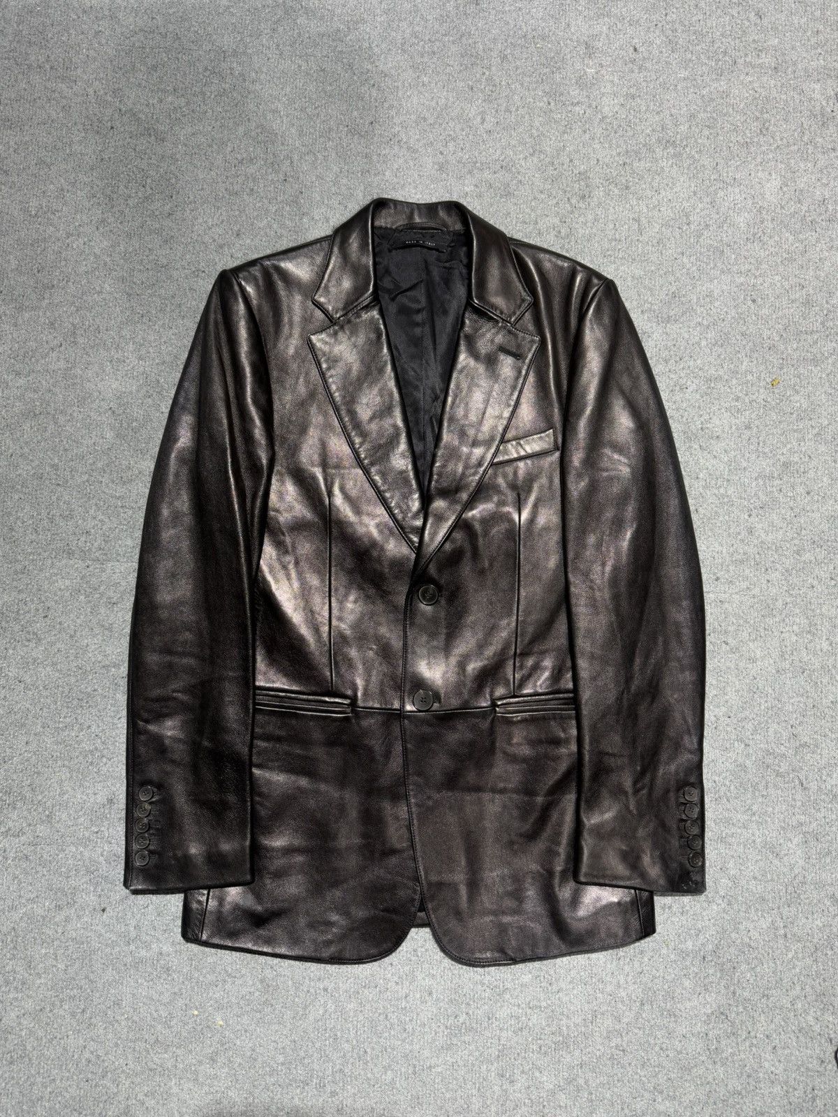 Gucci × Tom Ford Gucci By Tom Ford Lamb Leather Jacket Size US M / EU 48-50 / 2 - 1 Thumbnail