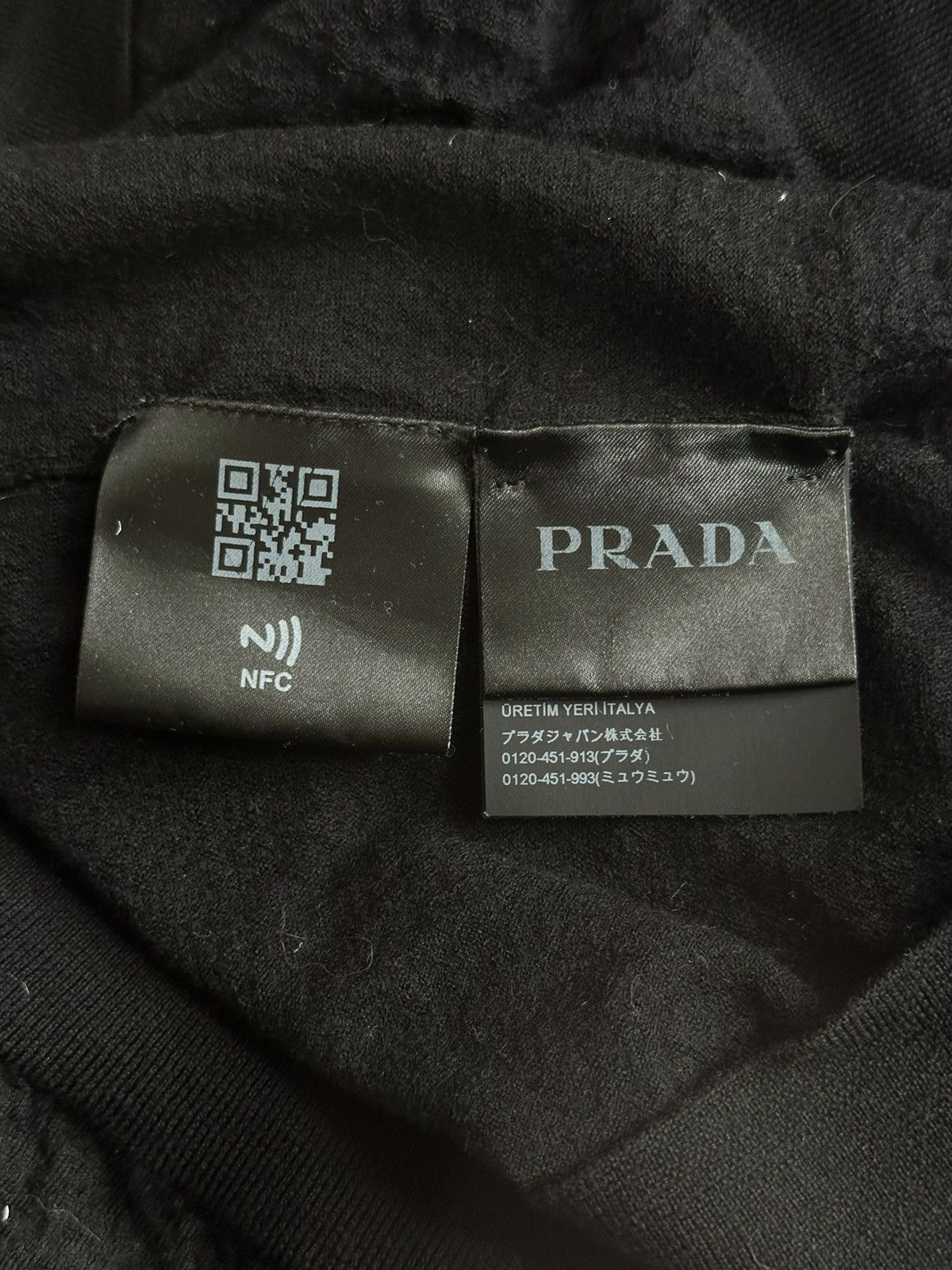 Prada Prada Milano Black Blouse Size M / US 6-8 / IT 42-44 - 6 Thumbnail