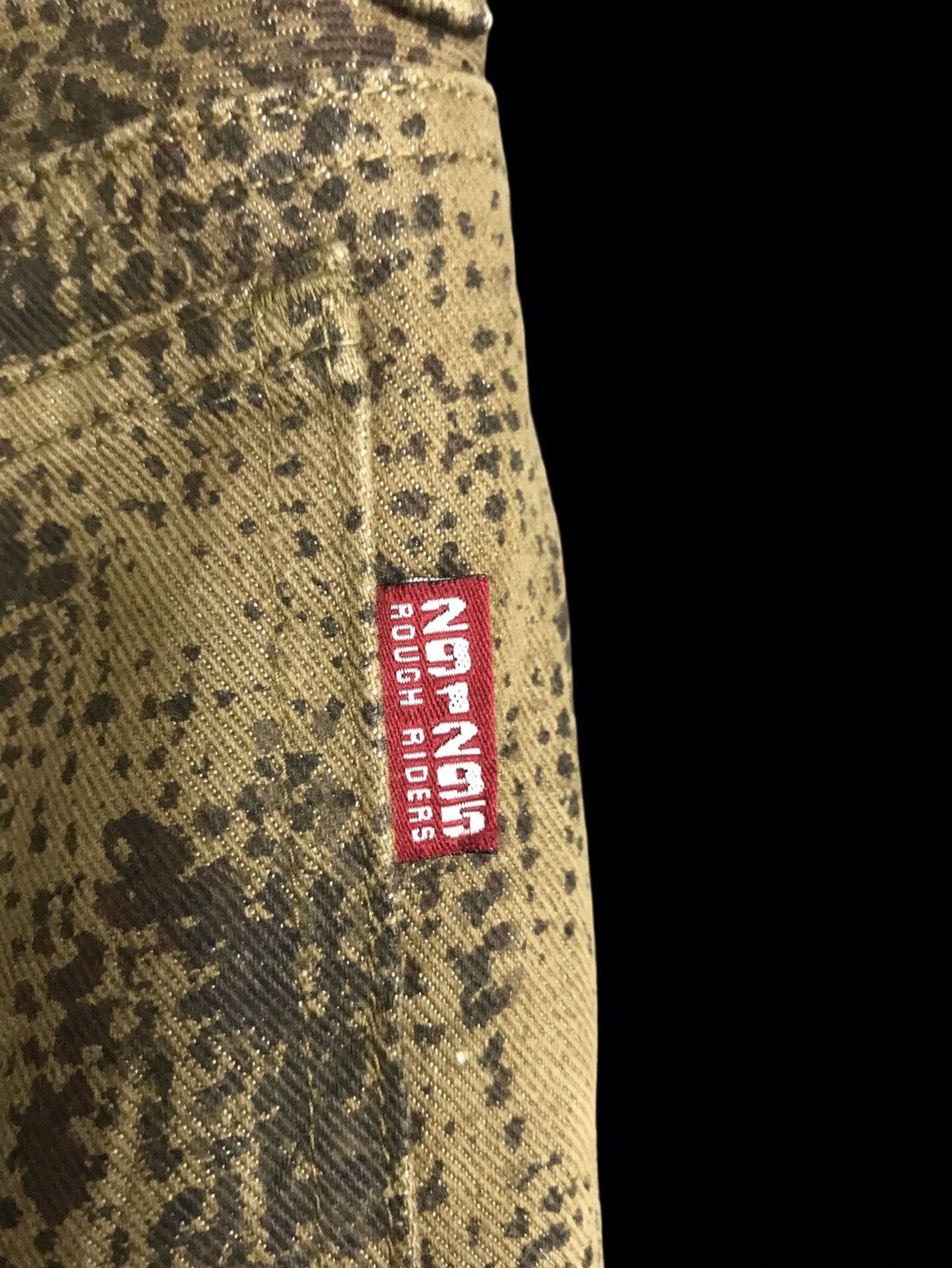 291295=Homme 💥291295 HOMME Very Rare Full Print Stamp Cargo Pant F106 Size US 27 - 17 Thumbnail