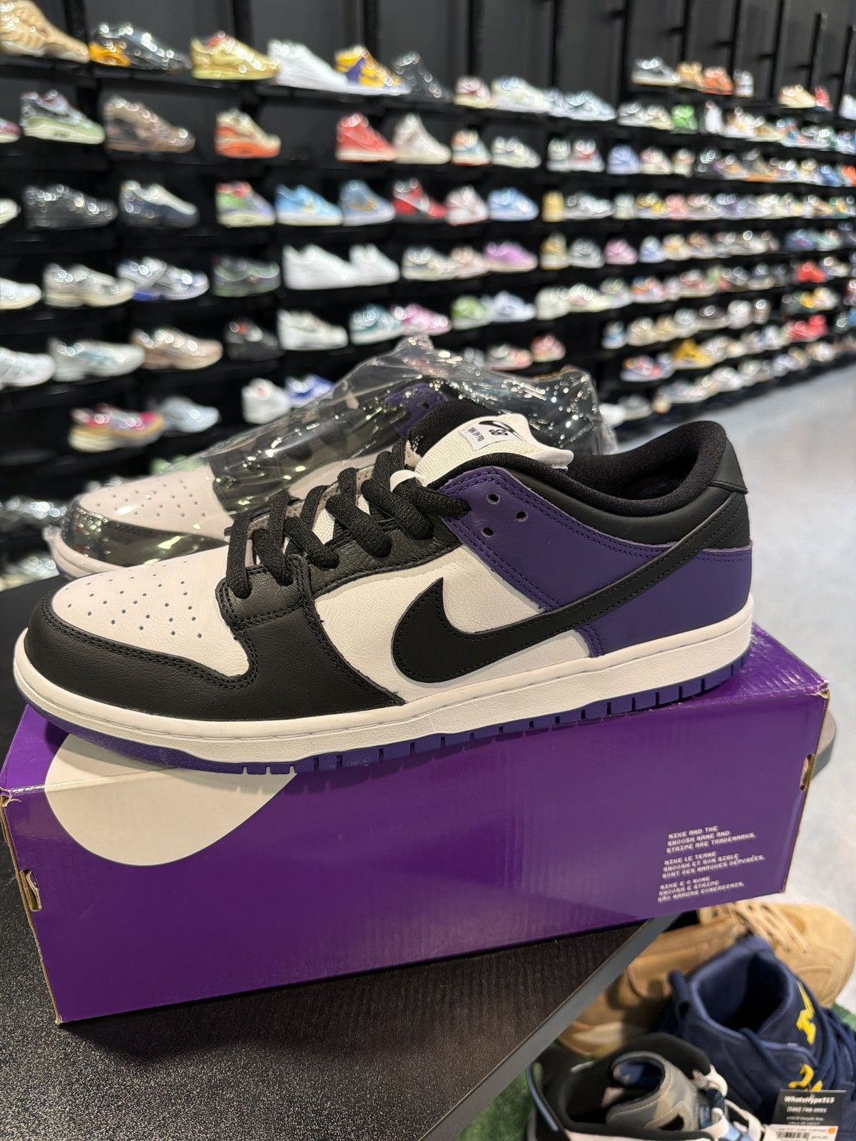 Nike Nike Dunk Sb Court Purple Size-11.5 New Brand New Size US 11.5 / EU 44-45 - 7 Thumbnail