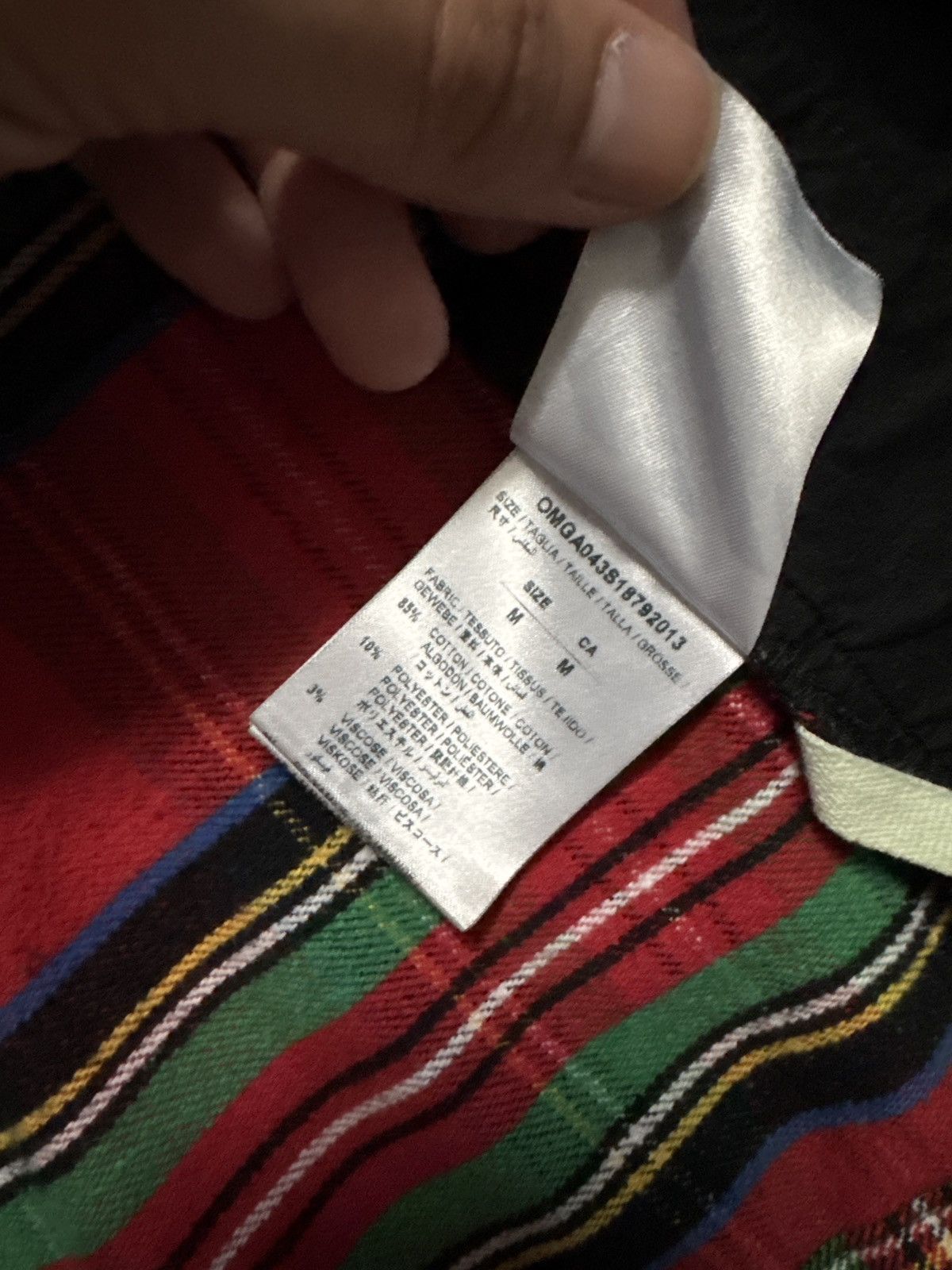 Off-White × Virgil Abloh Off white flannel Size US M / EU 48-50 / 2 - 5 Thumbnail