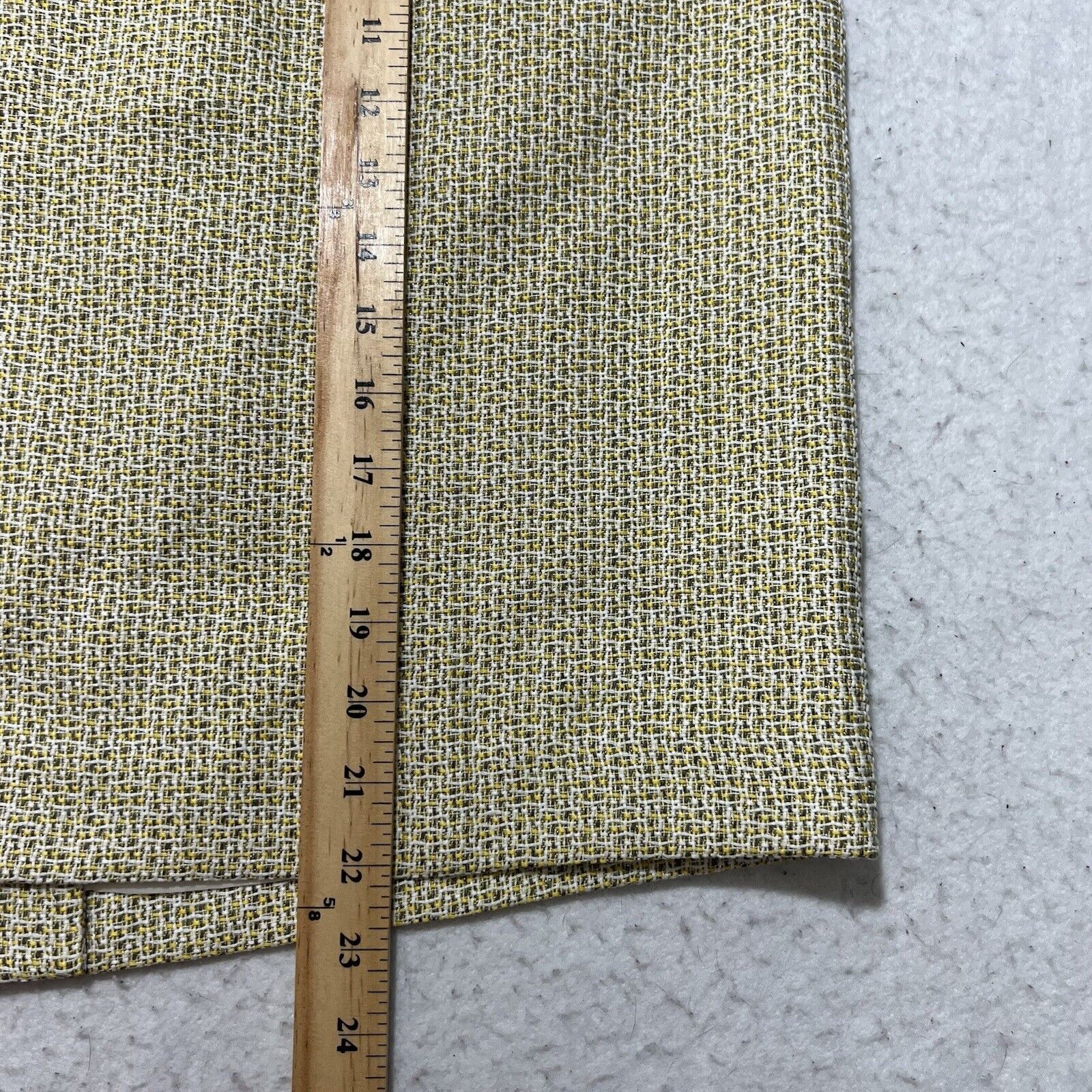Other Tahari 16 Straight Pencil Skirt Yellow Glitter Sparkle Lined Size 38" / US 16 / IT 52 - 11 Thumbnail