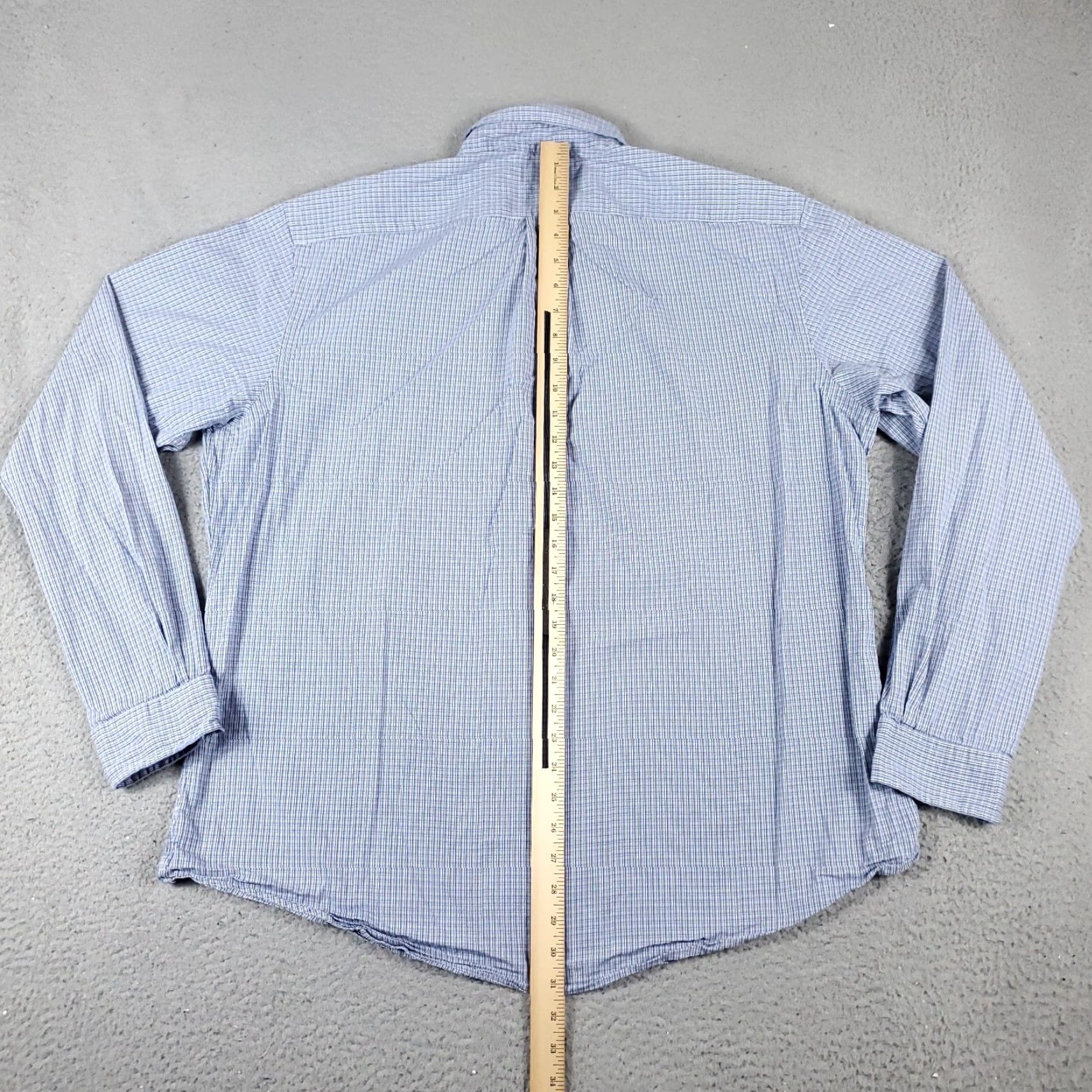 Ralph Lauren Ralph Lauren Shirt Mens 2XL Blue Plaid Button-Up Long Sleeve Cotton Polo Pony Casual Button-Down Mens Size US XXL / EU 58 / 5 - 4 Thumbnail