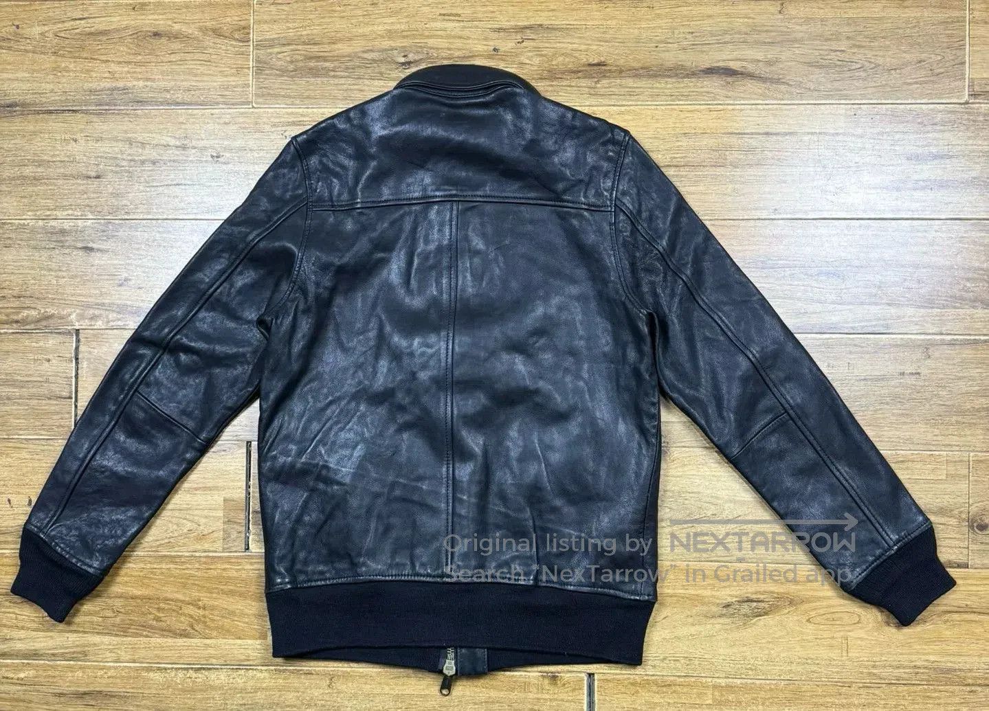 Stussy Stussy Leather Flight Jacket for Men. Size US S / EU 44-46 / 1 - 2 Thumbnail