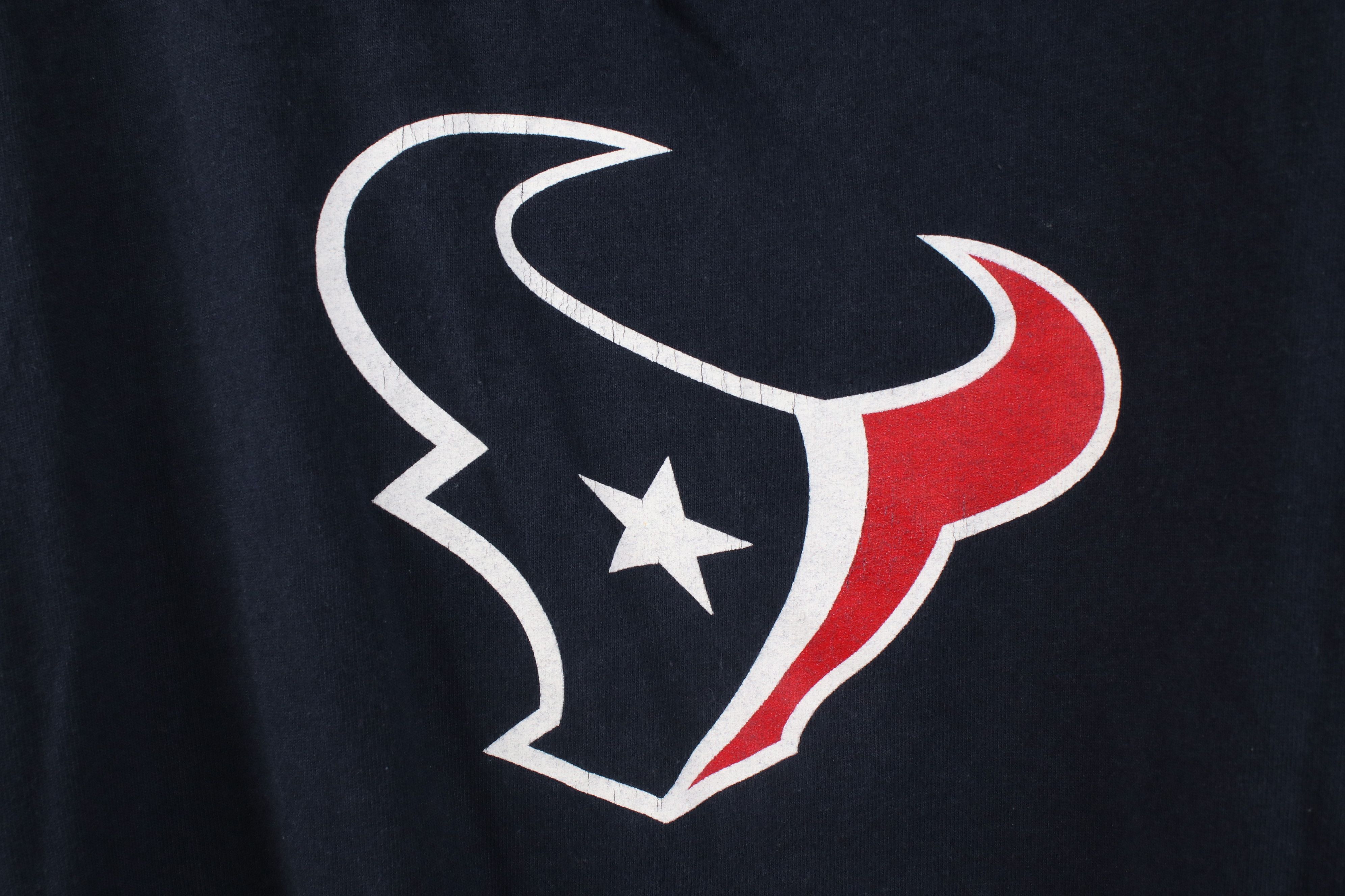 Reebok Vintage Reebok NFL Texans Football Long Sleeve T-Shirt Blue Size US XXL / EU 58 / 5 - 8 Thumbnail