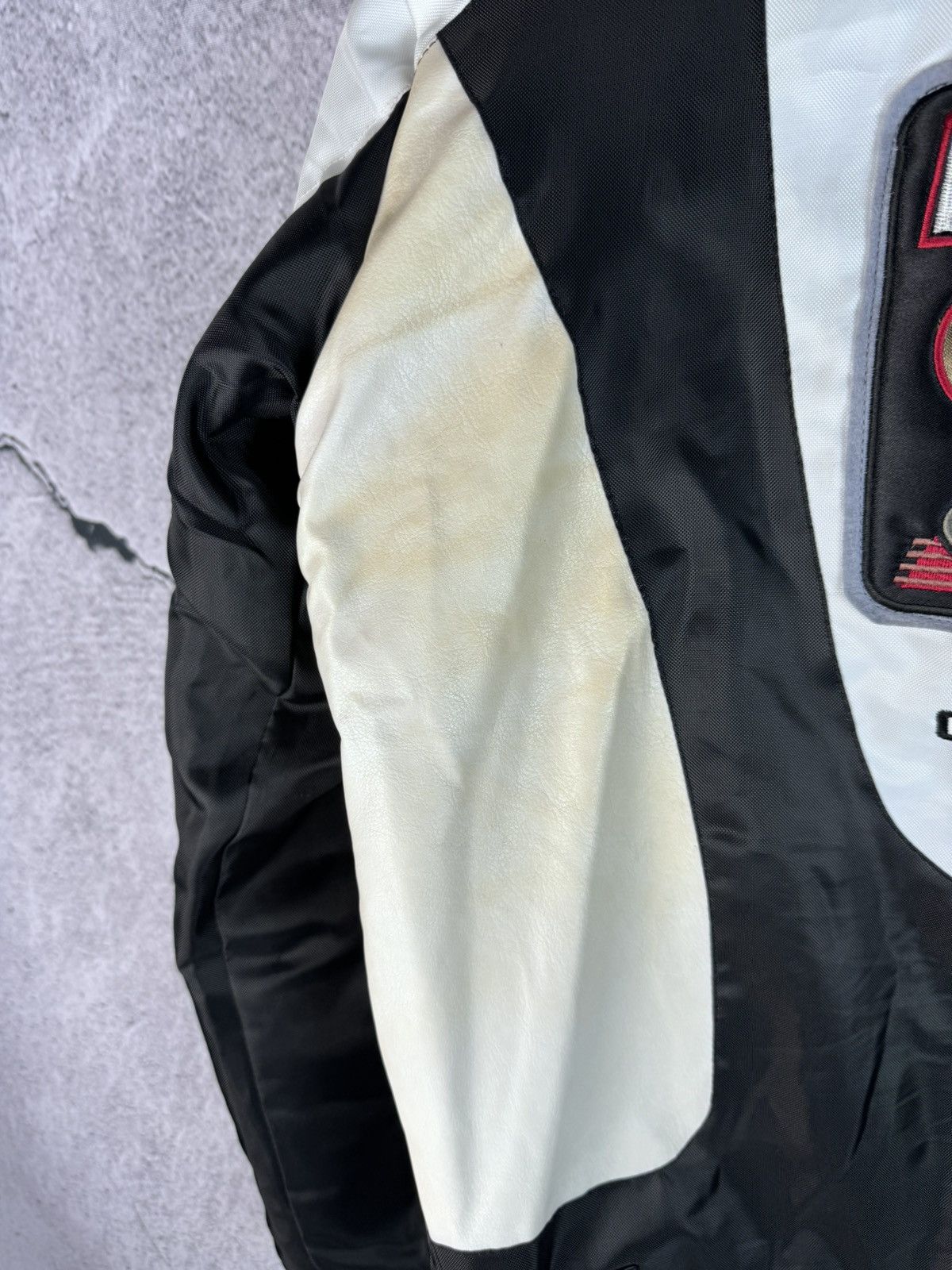 Other Vintage Y2K GB Racing eco Leather Track Jacket Size US M / EU 48-50 / 2 - 5 Thumbnail