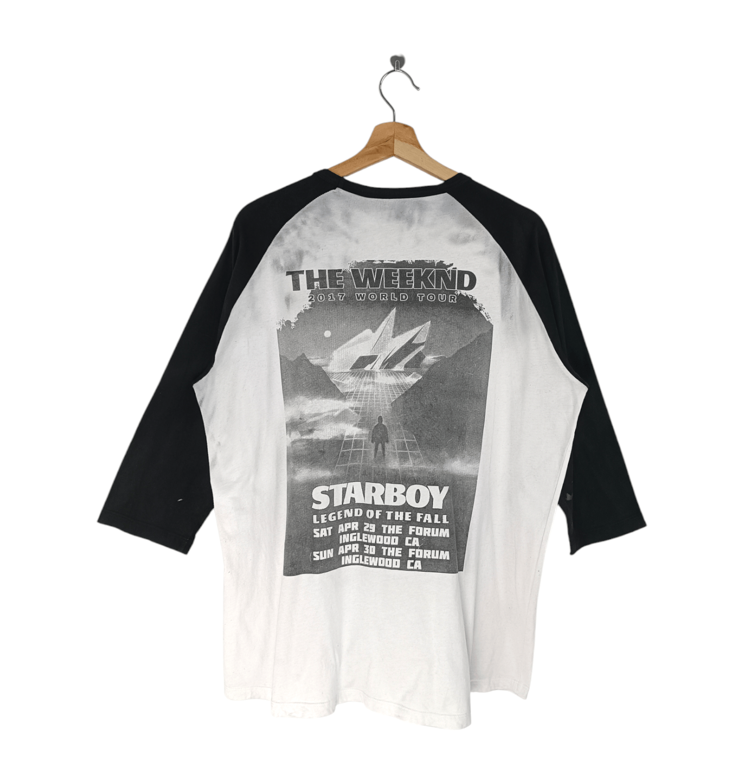 Rap Tees TRASHED THE WEEKND 3Q TEE RAP TEES HIP HOP SELENA BIEBER Size US XL / EU 56 / 4 - 2 Thumbnail