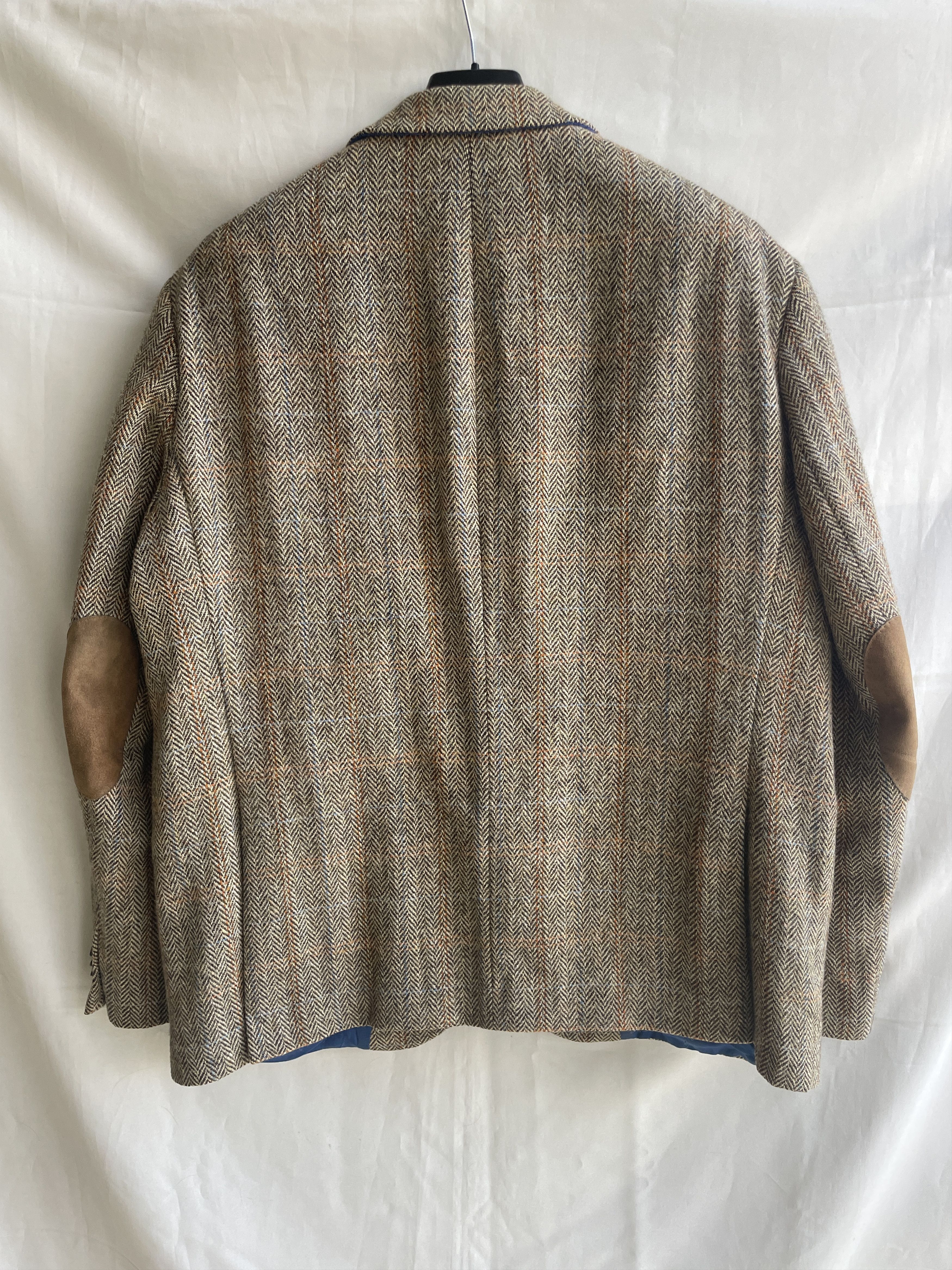 Other Share Wellington Bilmore Herringbone Harris Tweed Sport Coat Size 50R - 2 Thumbnail
