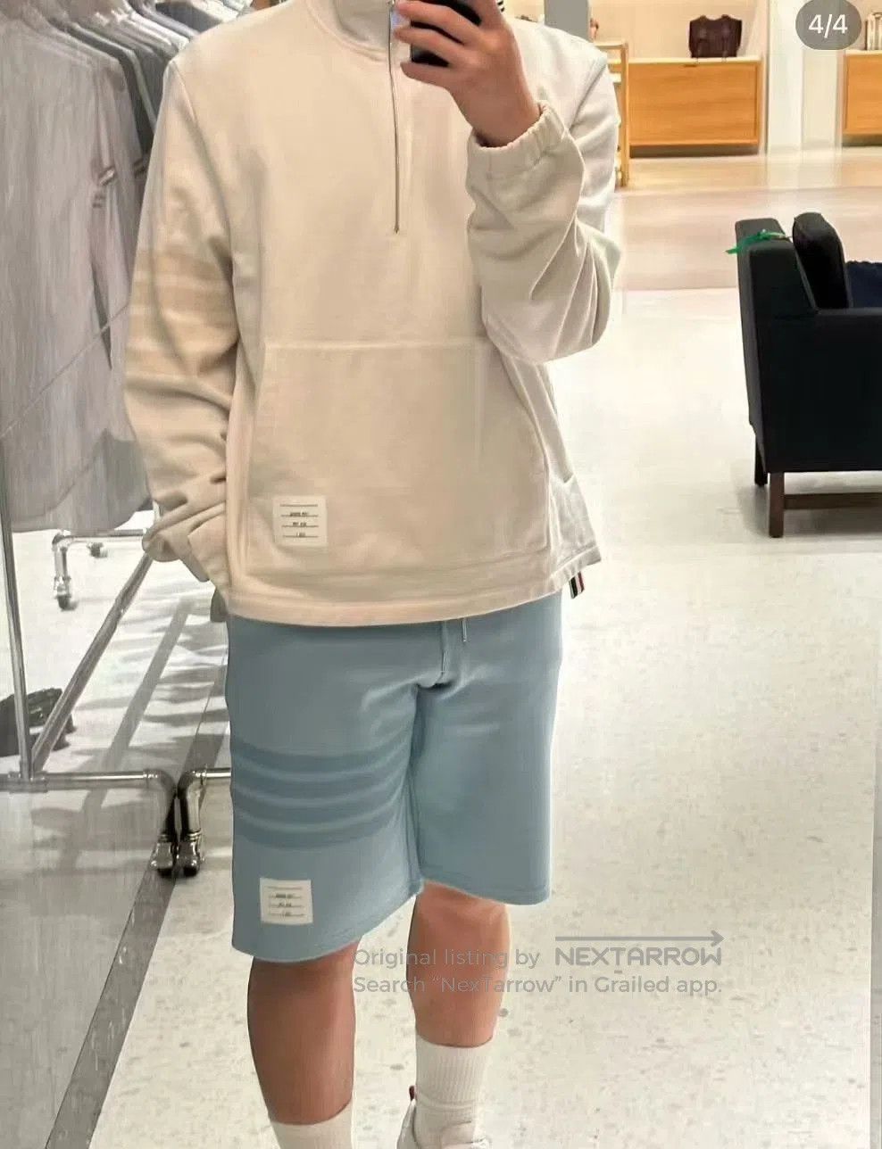 Thom Browne THOM BROWNE Unisex Shorts. Size US 30 / EU 46 - 3 Thumbnail