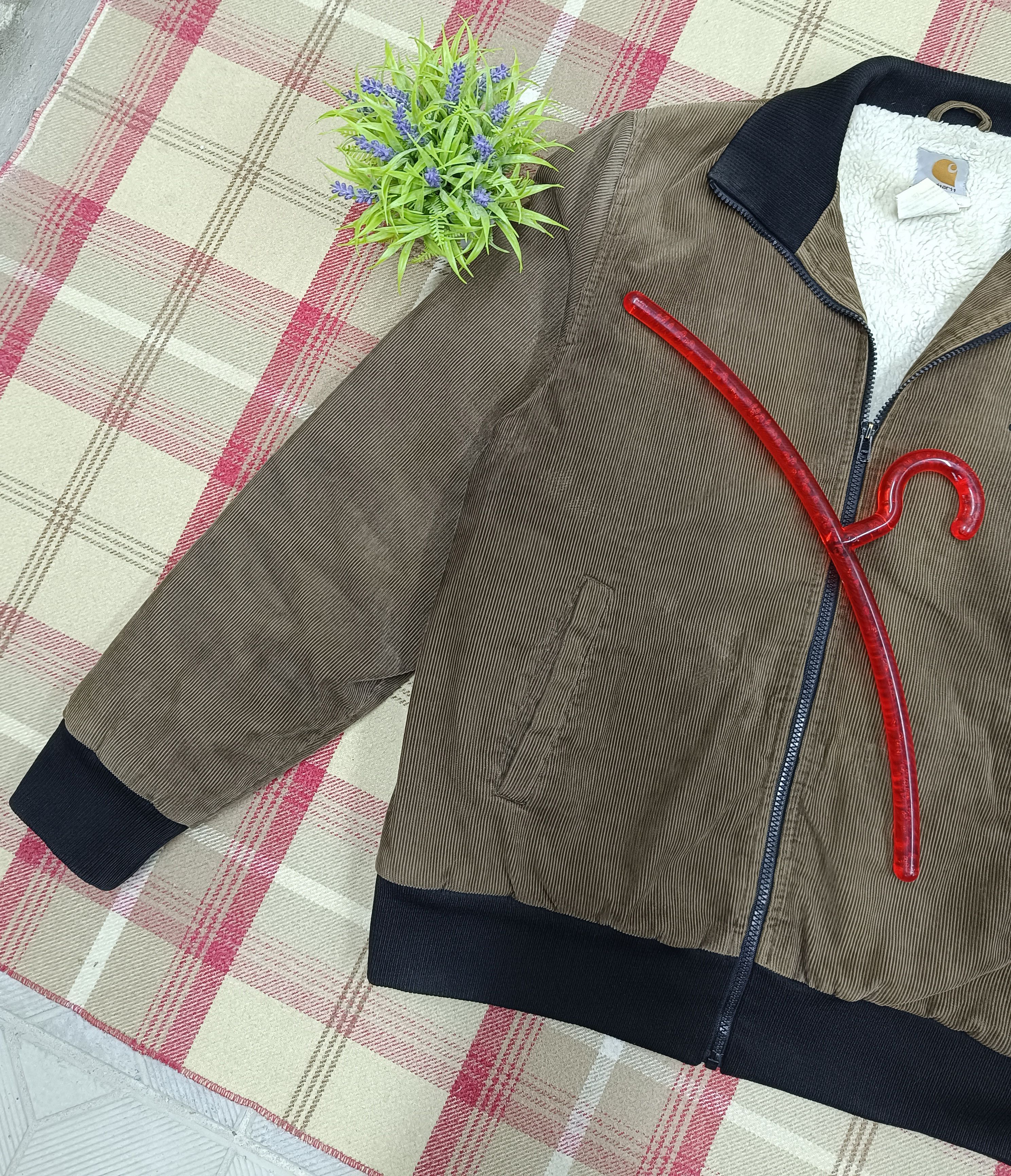 Carhartt Carhartt courduroy Wool lined jacket Sherpa XL Size US XL / EU 56 / 4 - 4 Thumbnail