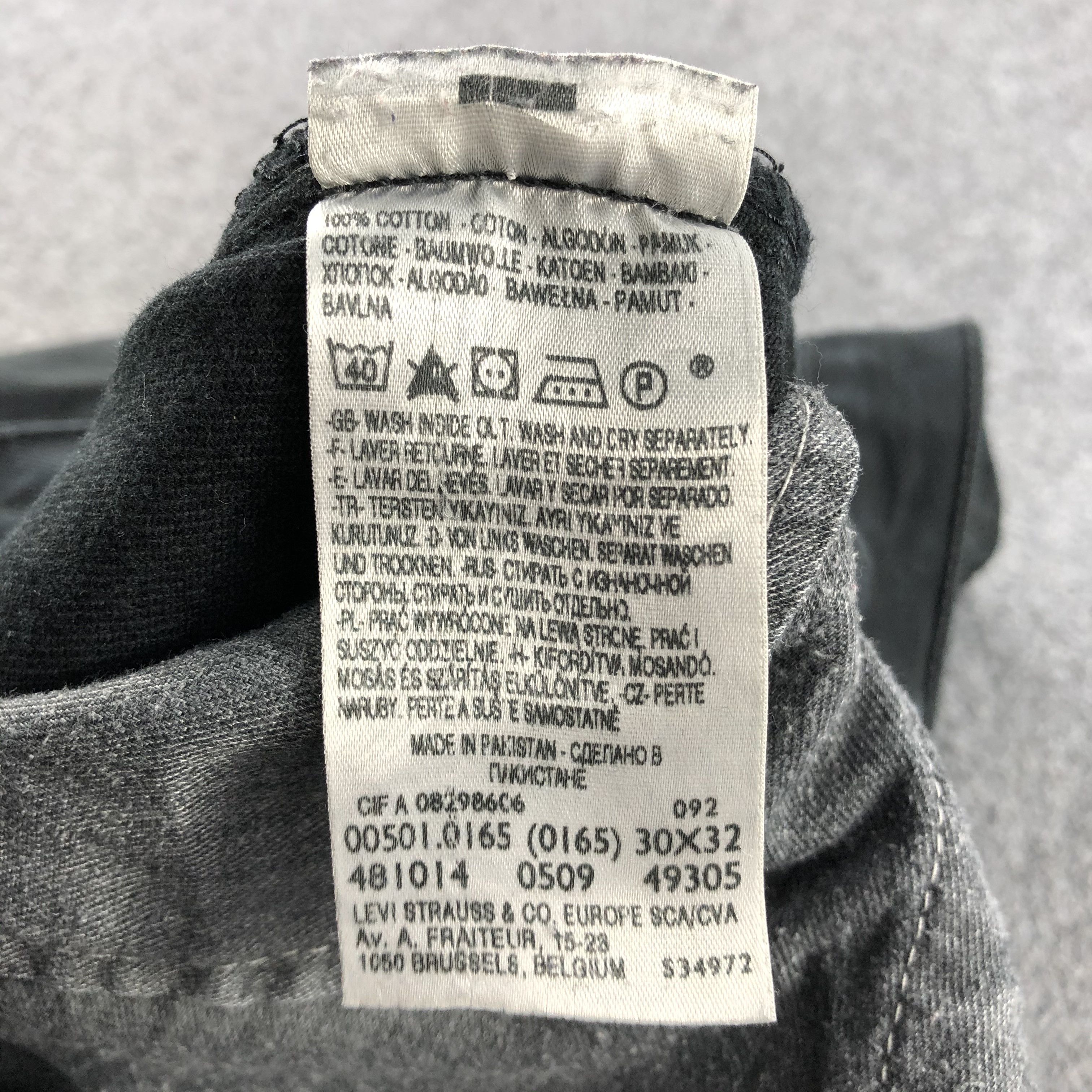 Levi's Vintage Distress Levis 501 Jeans-JM1626 Size US 31 - 11 Thumbnail