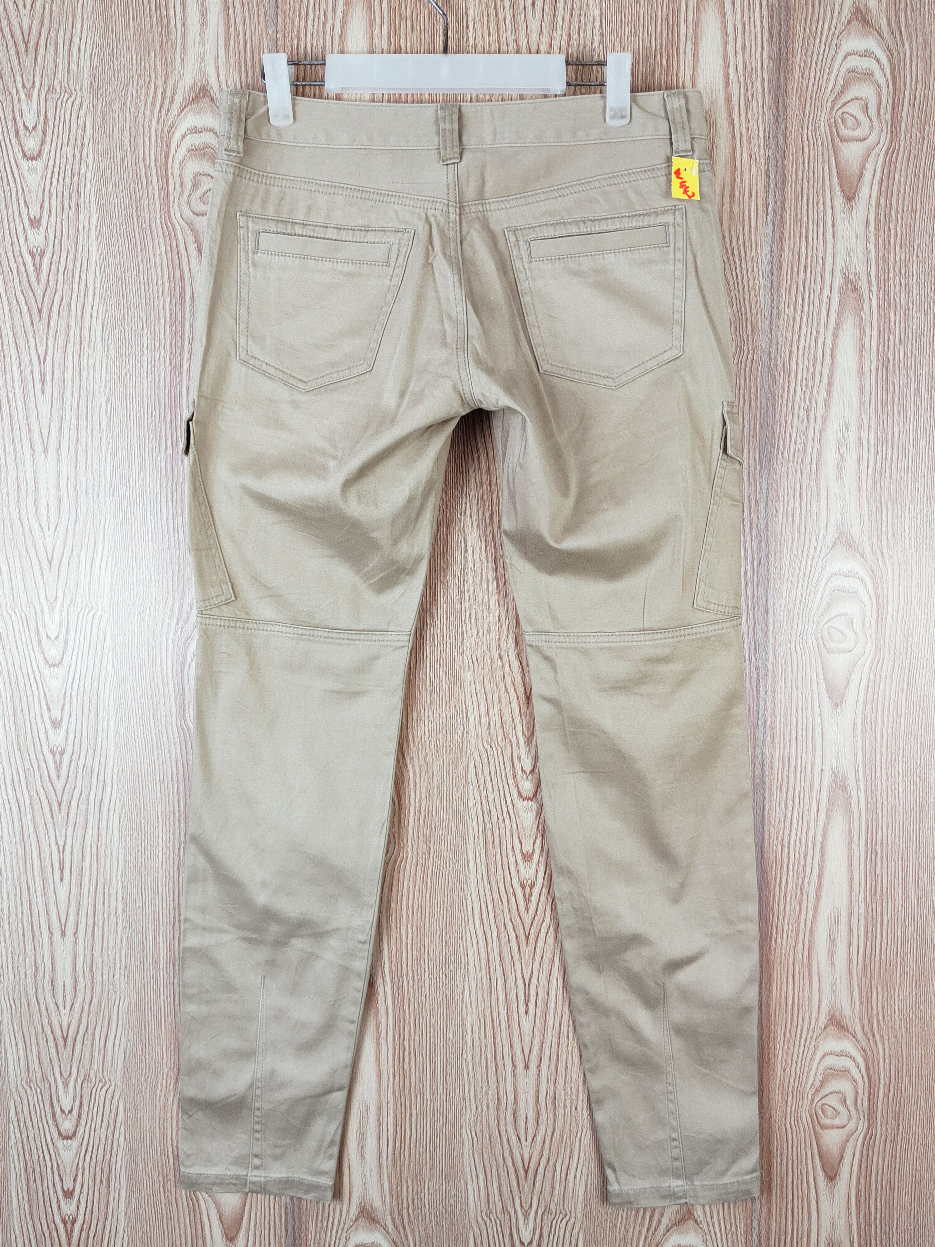 Japanese Brand Japanese Brand Beige Multipocket Tactical Cargo Pants #W442 Size 31" - 7 Thumbnail