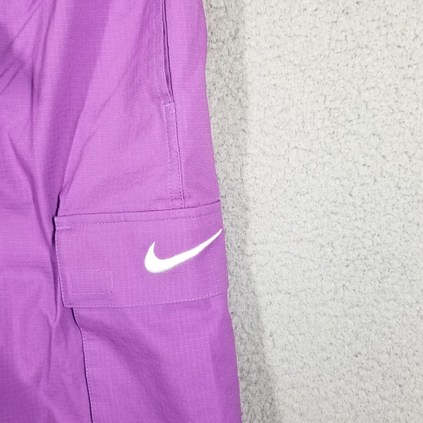 Nike Nike Cargo Pants 30X30 Purple Unisex Adults Regular Wide-Leg Cargo Style 90s Hip Hop Color Sample FV7520-521 Size US 30 / EU 46 - 3 Thumbnail