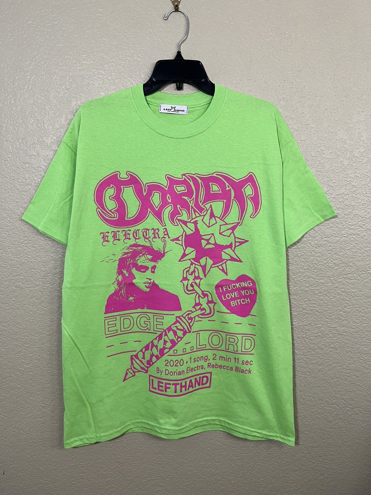 Left Hand Dorian Electra & Rebecca Black Left Hand LA T-shirt Size US L / EU 52-54 / 3 - 1 Thumbnail