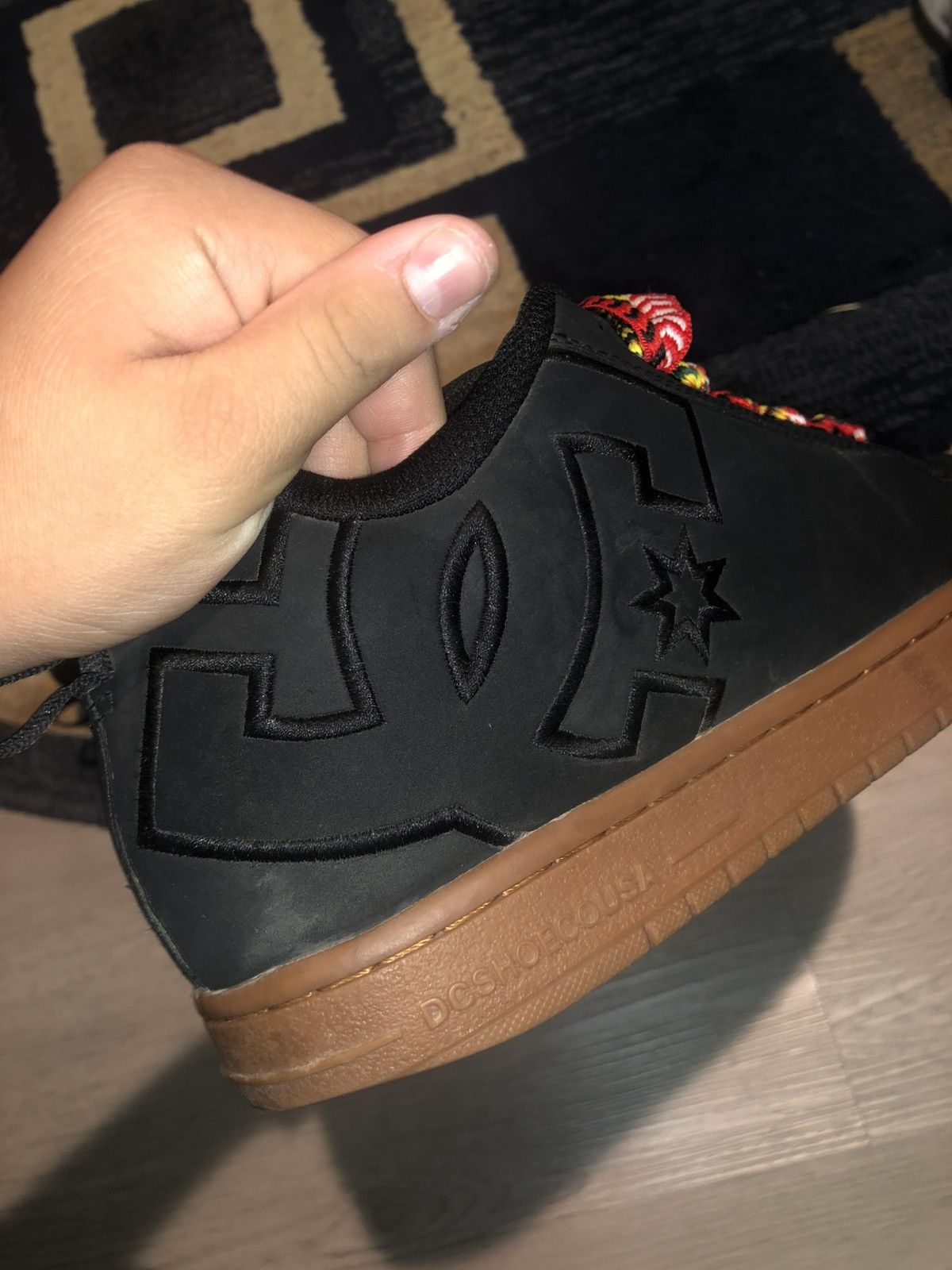 DC DC Black Graffics Gum Bottoms Sz 10 Size US 10 / EU 43 - 6 Thumbnail