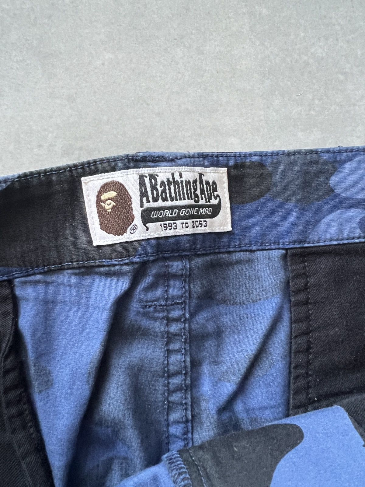 Bape Bape 6 pocket cargo pants Blue Size US 30 / EU 46 - 3 Thumbnail