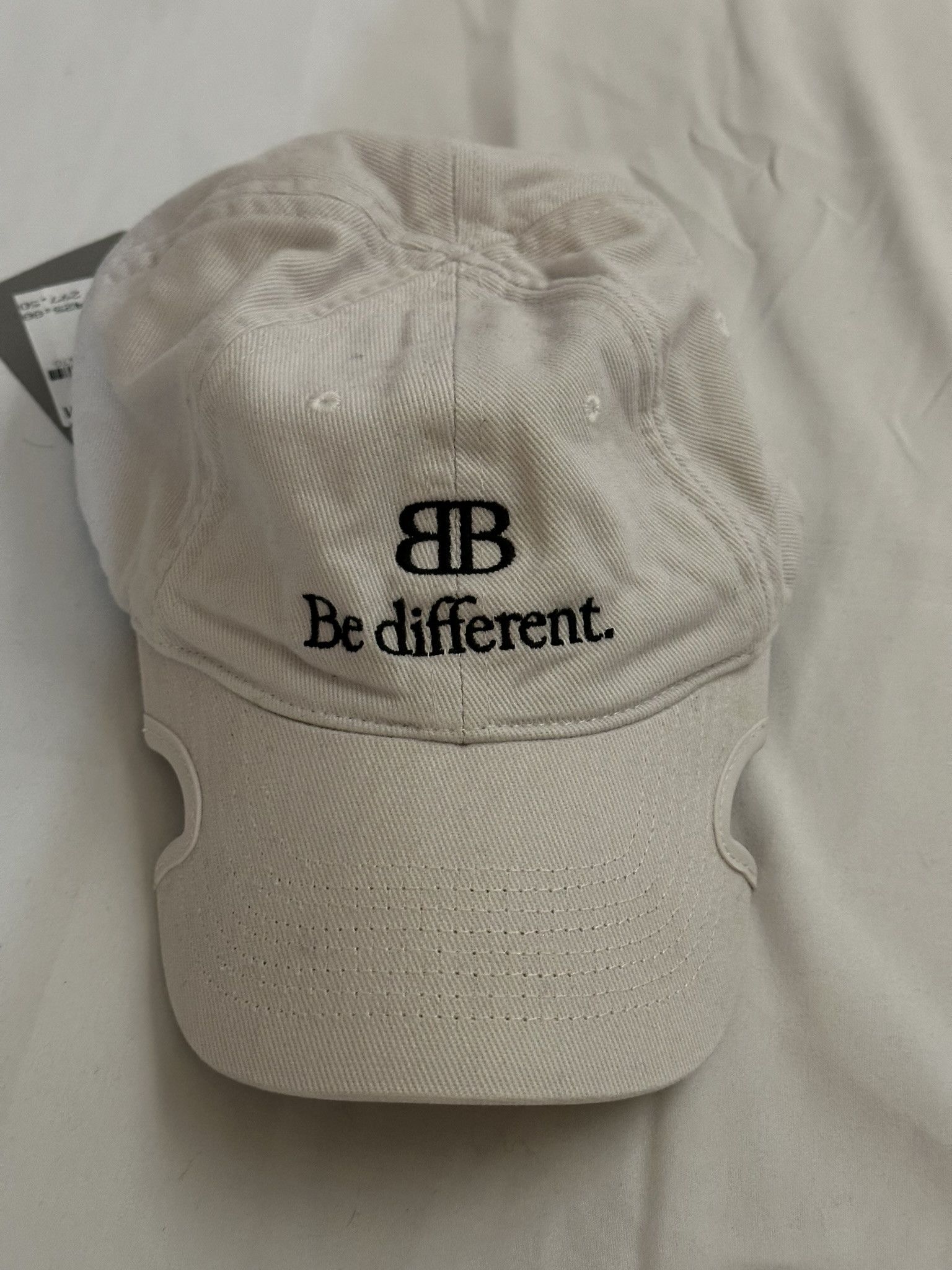 帽子 BALENCIAGA Be different cap size M Balenciaga Hat Be Different Baseball Cap on SALE | Saks OFF 5TH
