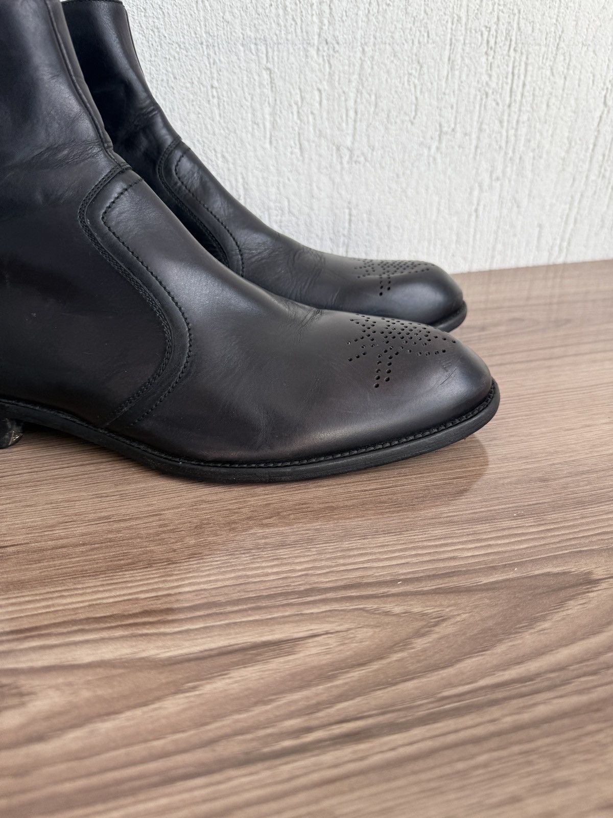 Dior Dior homme zipper ankle boots by kris van assche Size US 8.5 / EU 41-42 - 4 Thumbnail