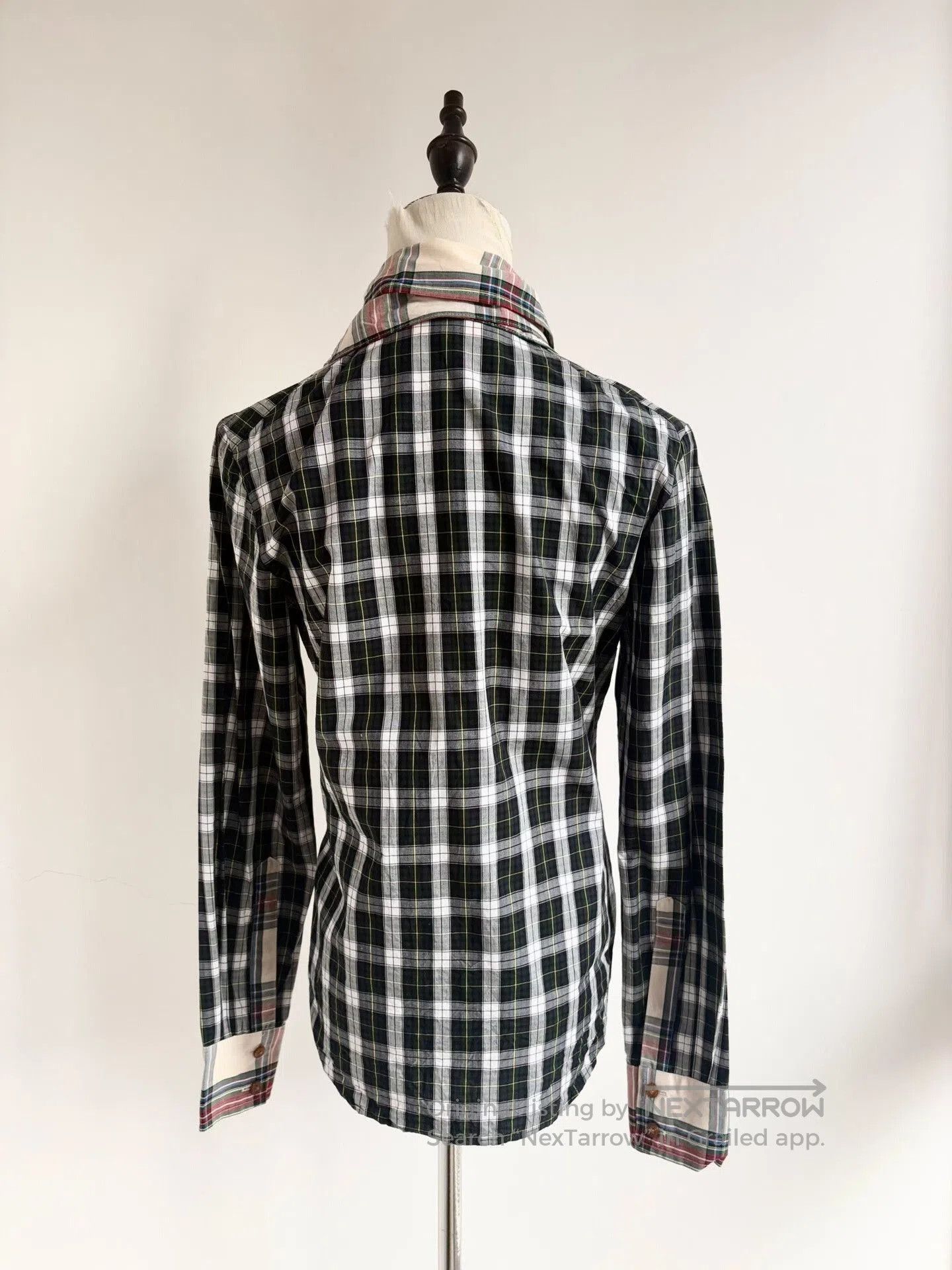 Vivienne Westwood Vivienne Westwood Vintage Plaid Bow Shirt. Size M / US 6-8 / IT 42-44 - 4 Thumbnail
