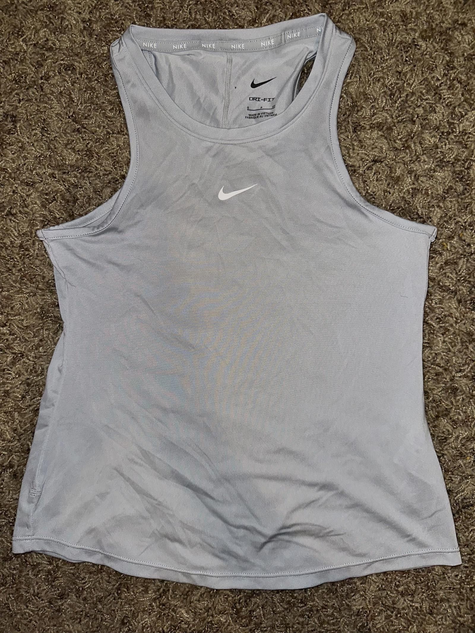 Nike Nike Big Kids (Girl’s) One Gray Tank Top Sample Size S / US 4 / IT 40 - 1 Thumbnail