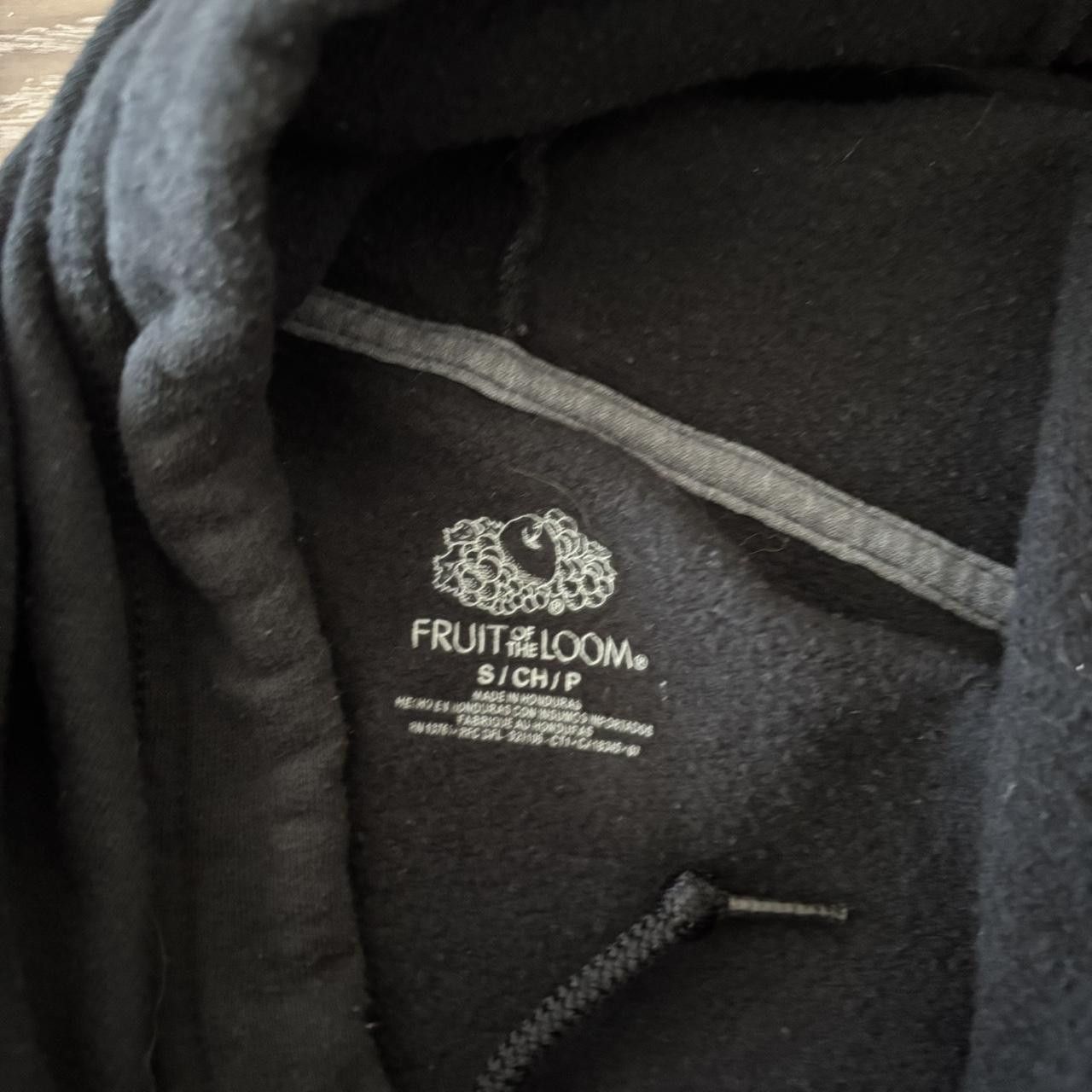 Vintage CrazyVintage Y2K/2000s Black Blank Essential Pullover Hoodie! Size S Size US S / EU 44-46 / 1 - 5 Thumbnail