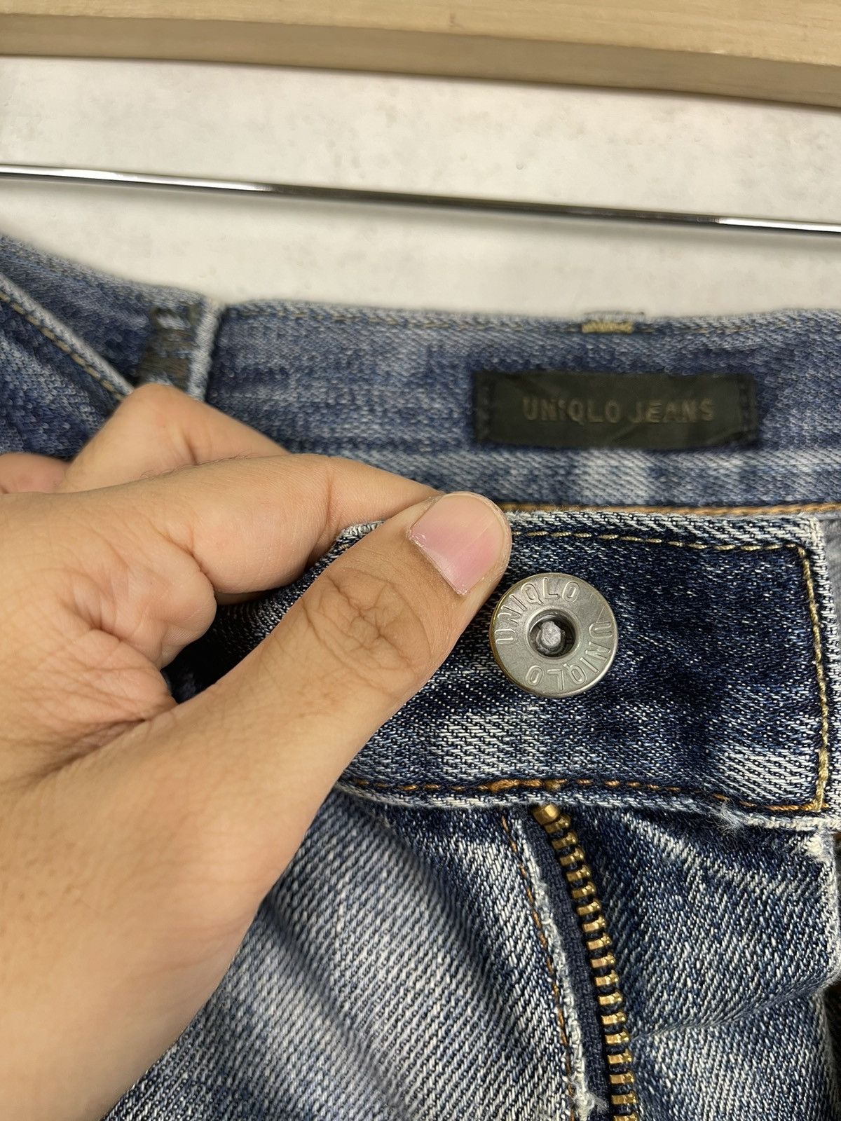 Hysteric Glamour Uniqlo Jeans Patchwork Jeans Size US 31 - 5 Thumbnail