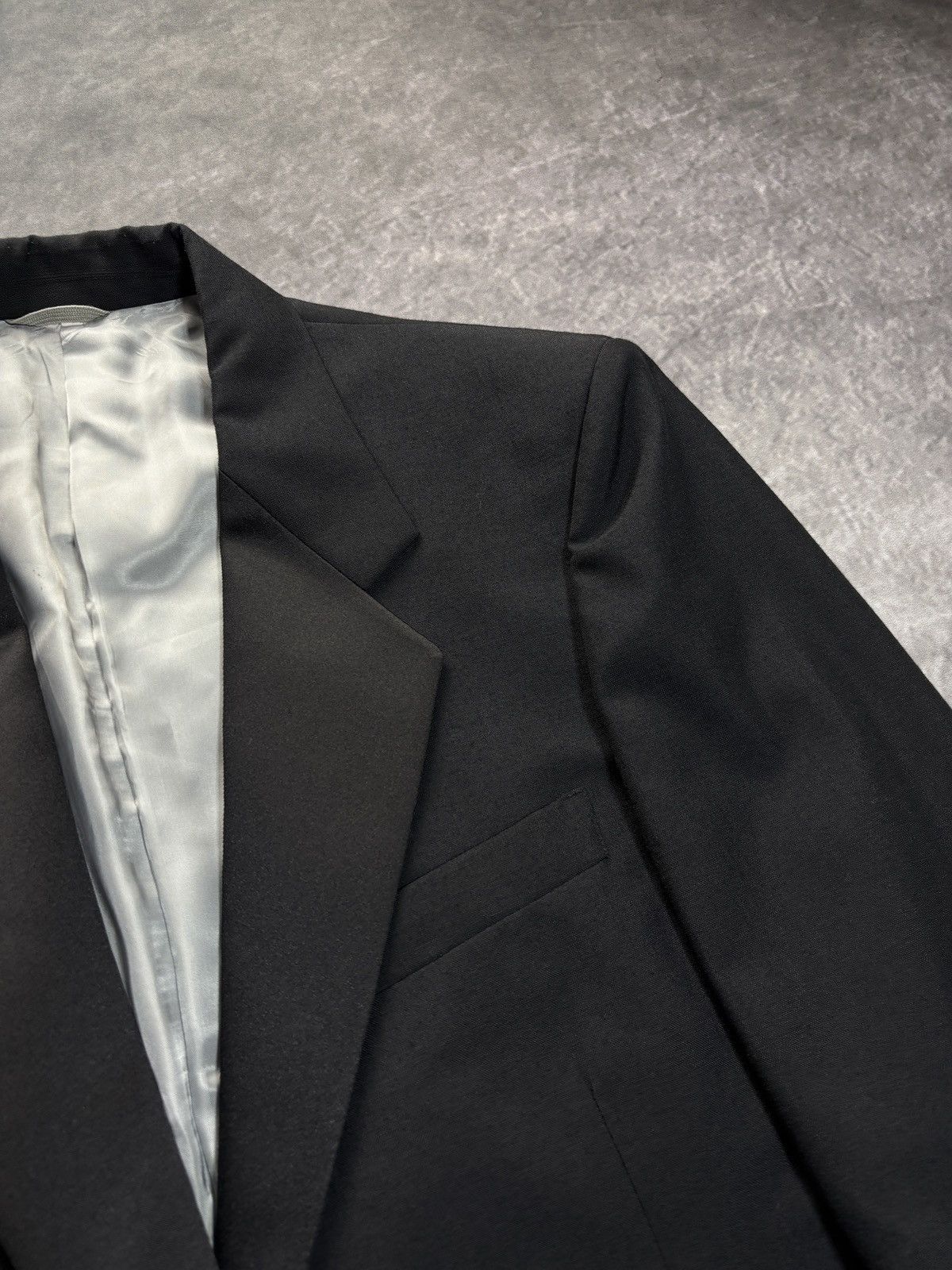 Givenchy Vintage Givenchy Monsieur Suit Jacket 80s Wool Blazer 90s 40 Size 40R - 7 Thumbnail