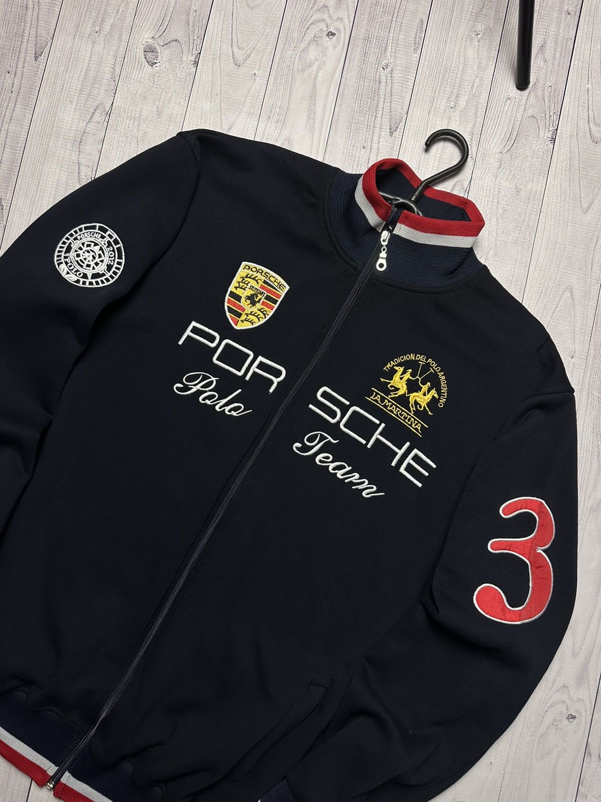La Martina × Porsche Design Porsche L A Martina racing jacket size XL big logo Size US XL / EU 56 / 4 - 4 Thumbnail