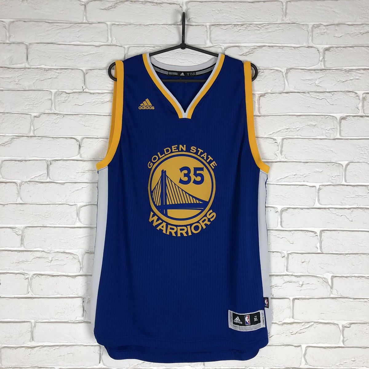 Adidas Golden State Warriors Kevin Durant jersey adidas NBA Size US XL / EU 56 / 4 - 1 Thumbnail